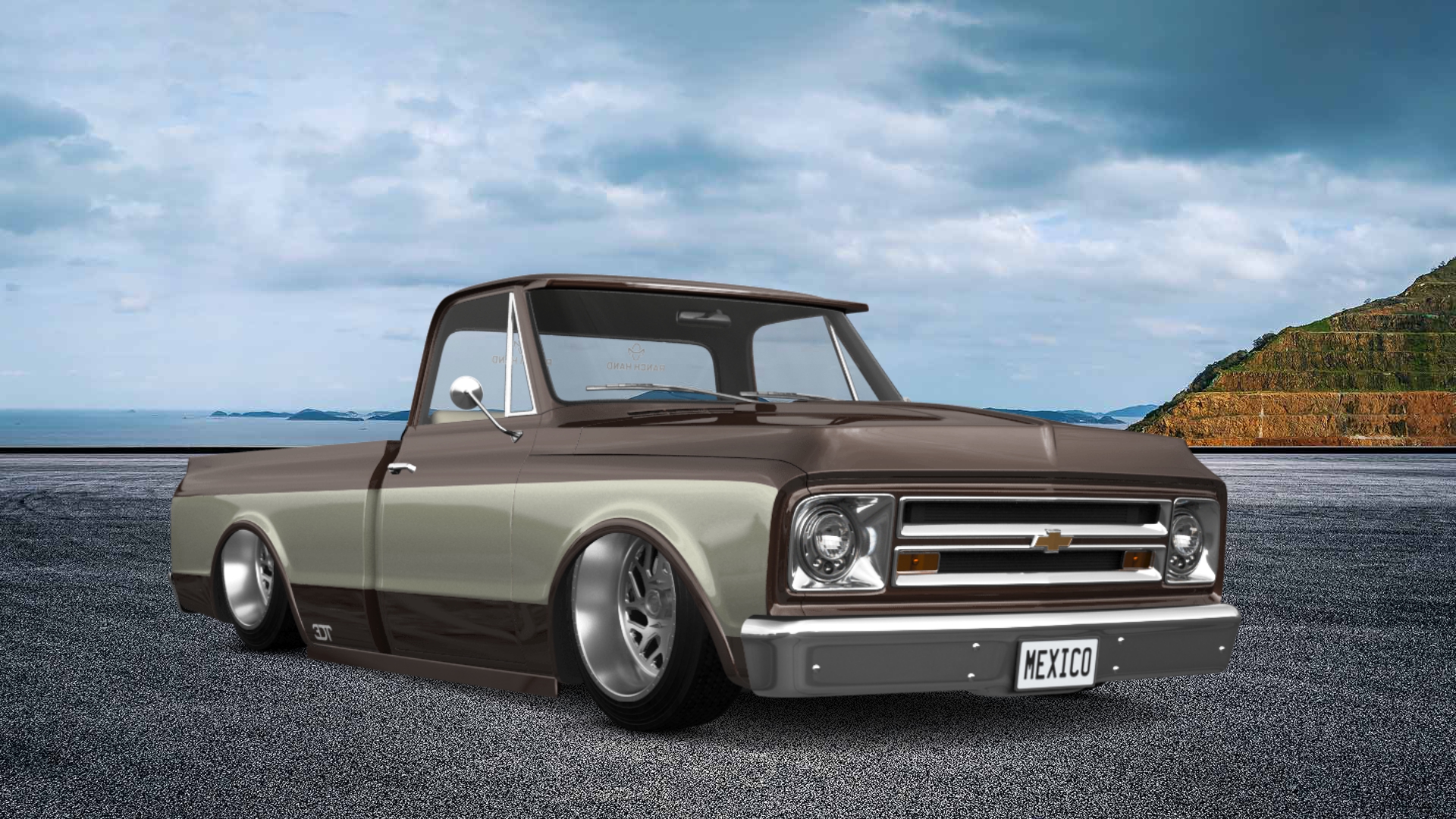 Chevrolet C-10 Cheyenne 2 Door pickup truck 1967 tuning
