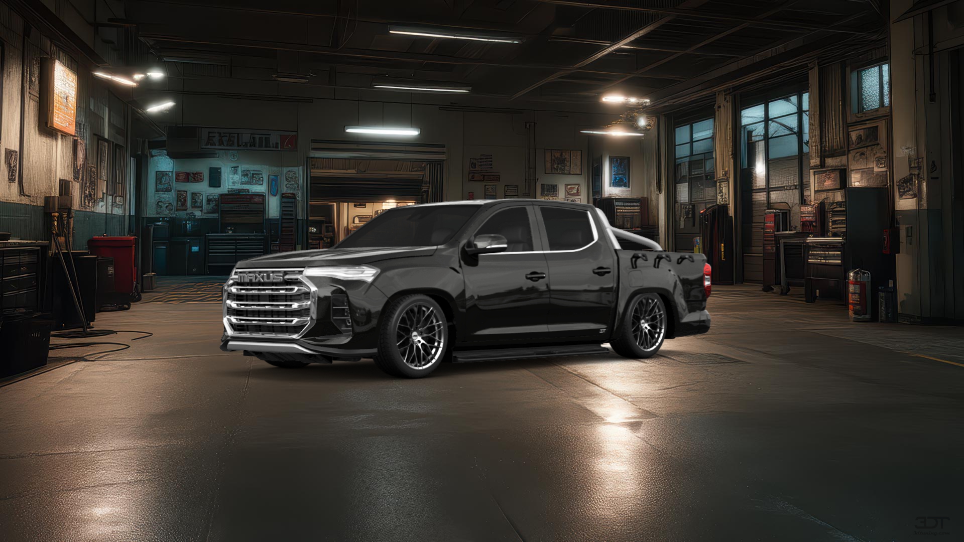 Maxus T90 EV Crew Cab 4 Door pickup truck 2023 tuning