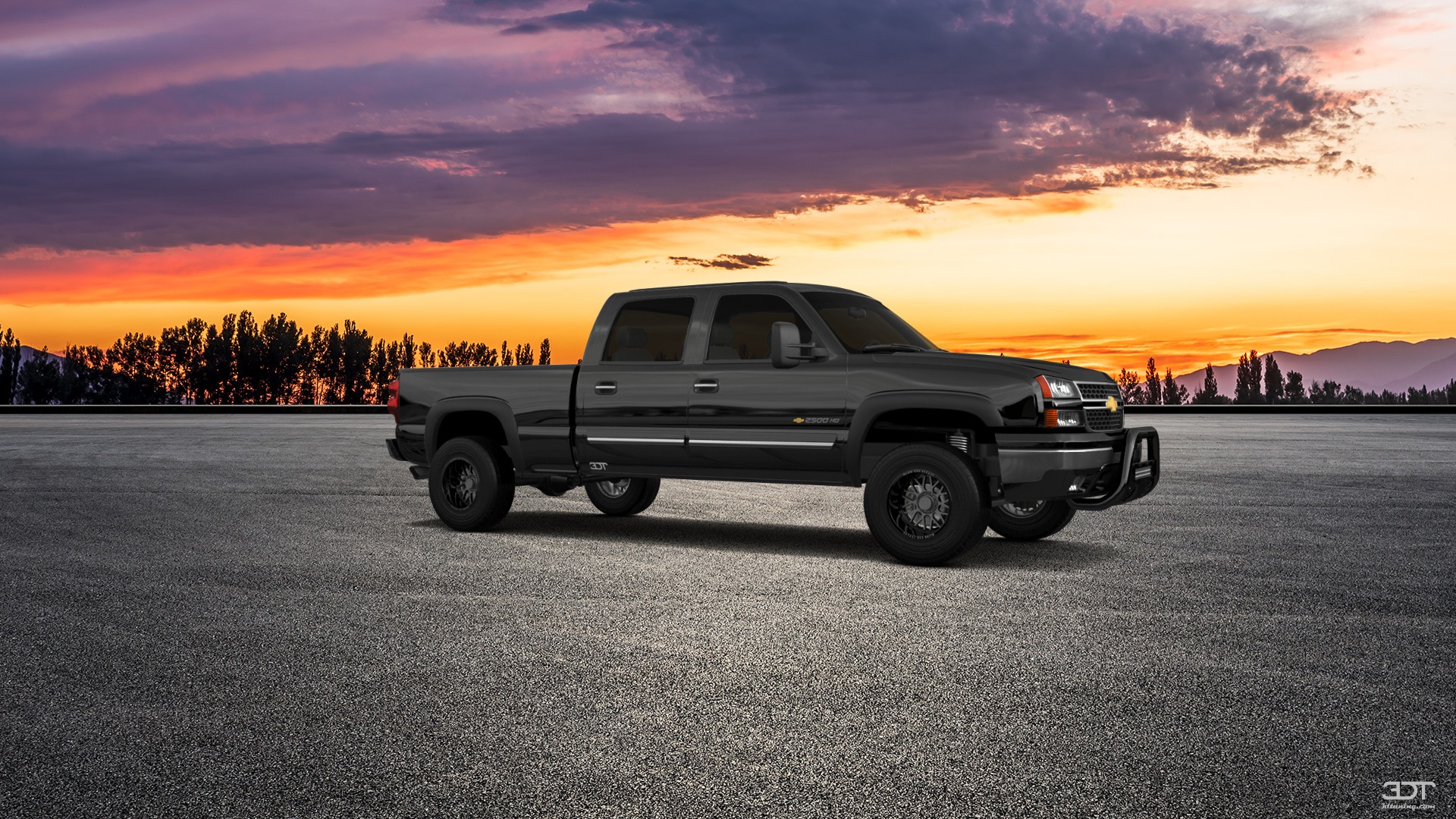 Chevrolet Silverado 2500 HD Long Box 4 Door pickup truck 2002