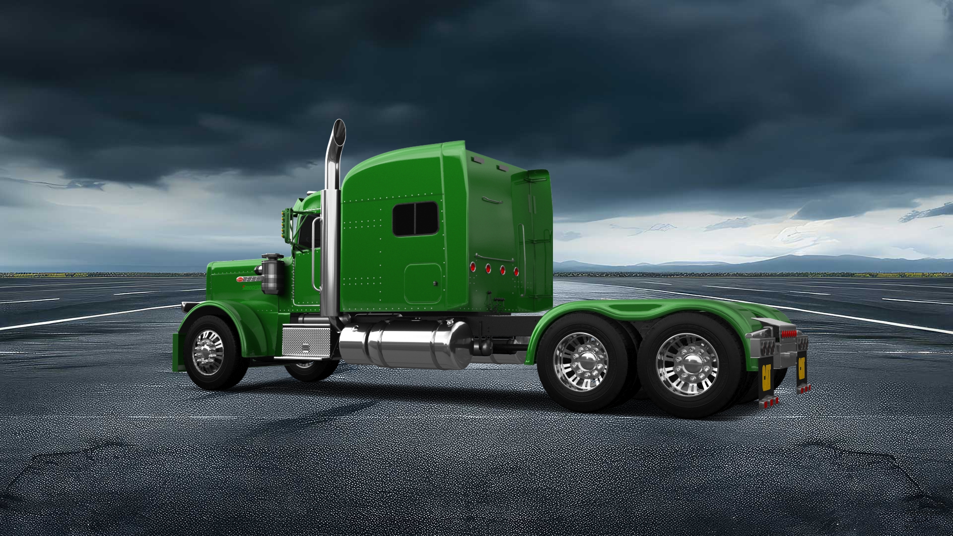 Peterbilt 389 Sleeper Cab Truck 2016 tuning