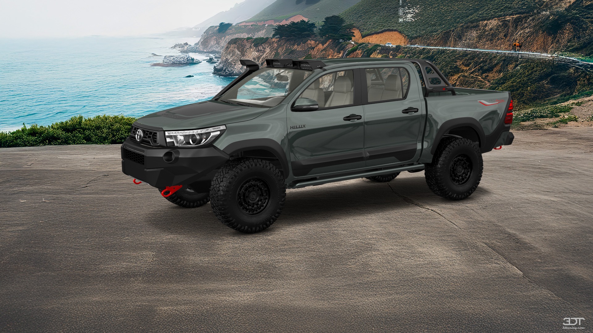 Toyota Hilux Double Cab 4 Door pickup truck 2015 tuning