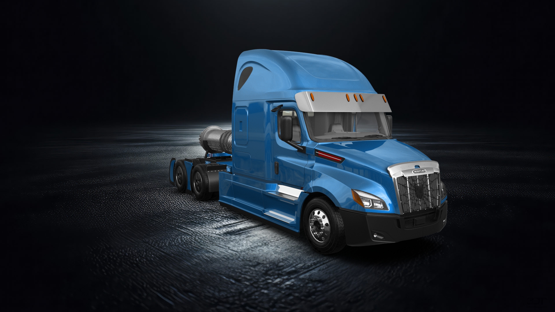 Freightliner Cascadia Sleeper Cab Truck 2018 tuning