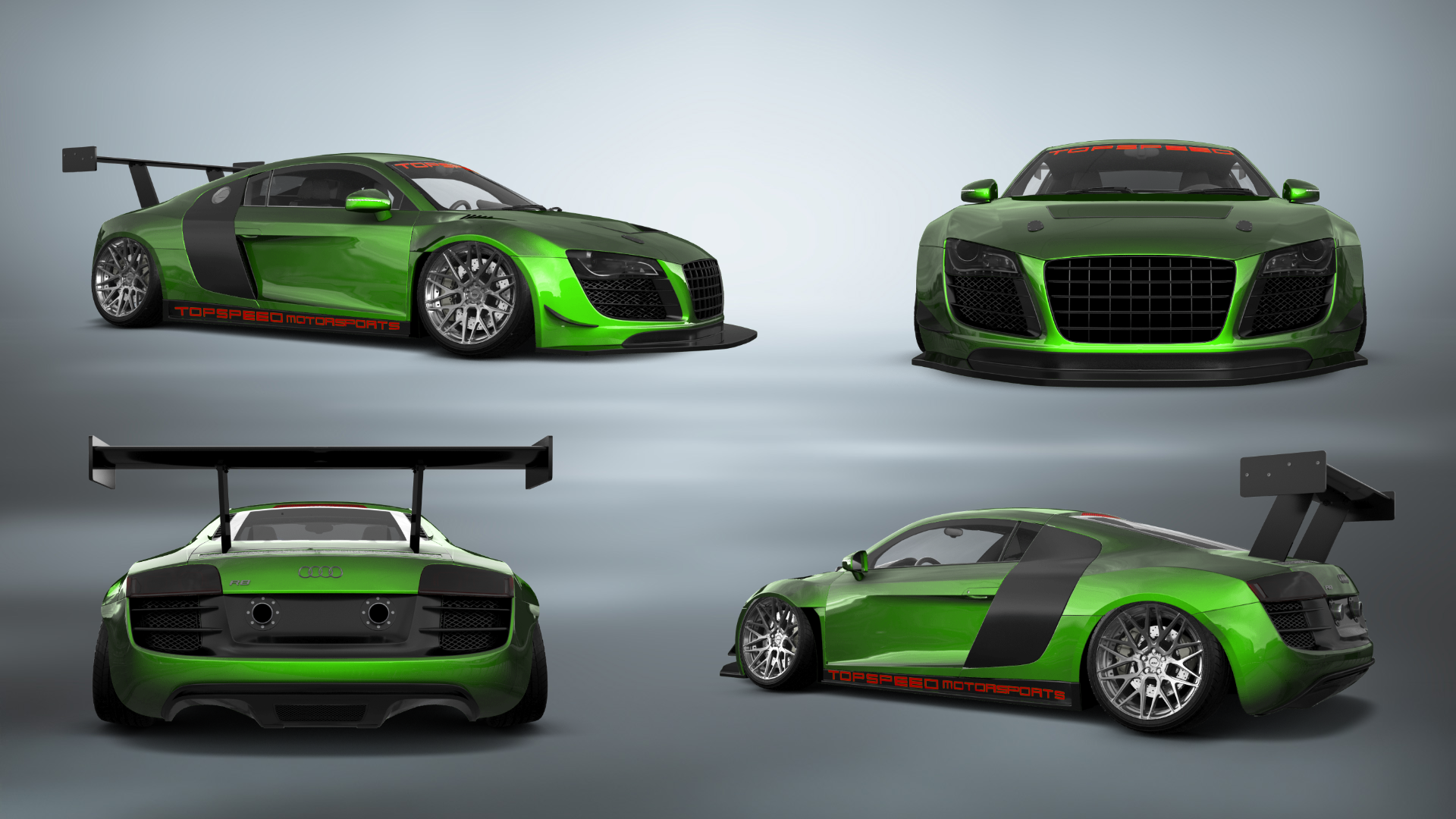 Audi R8 2 Door Coupe 2008 tuning