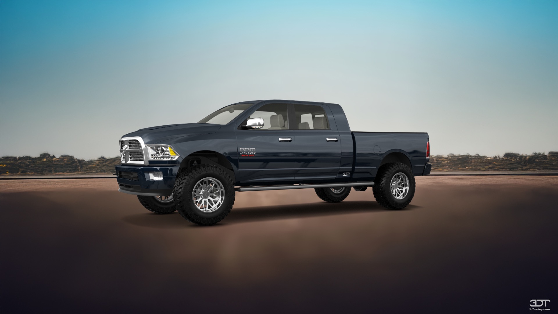 Dodge Ram 2500 Mega Cab 6.4 ft box 4 Door pickup truck 2010 tuning