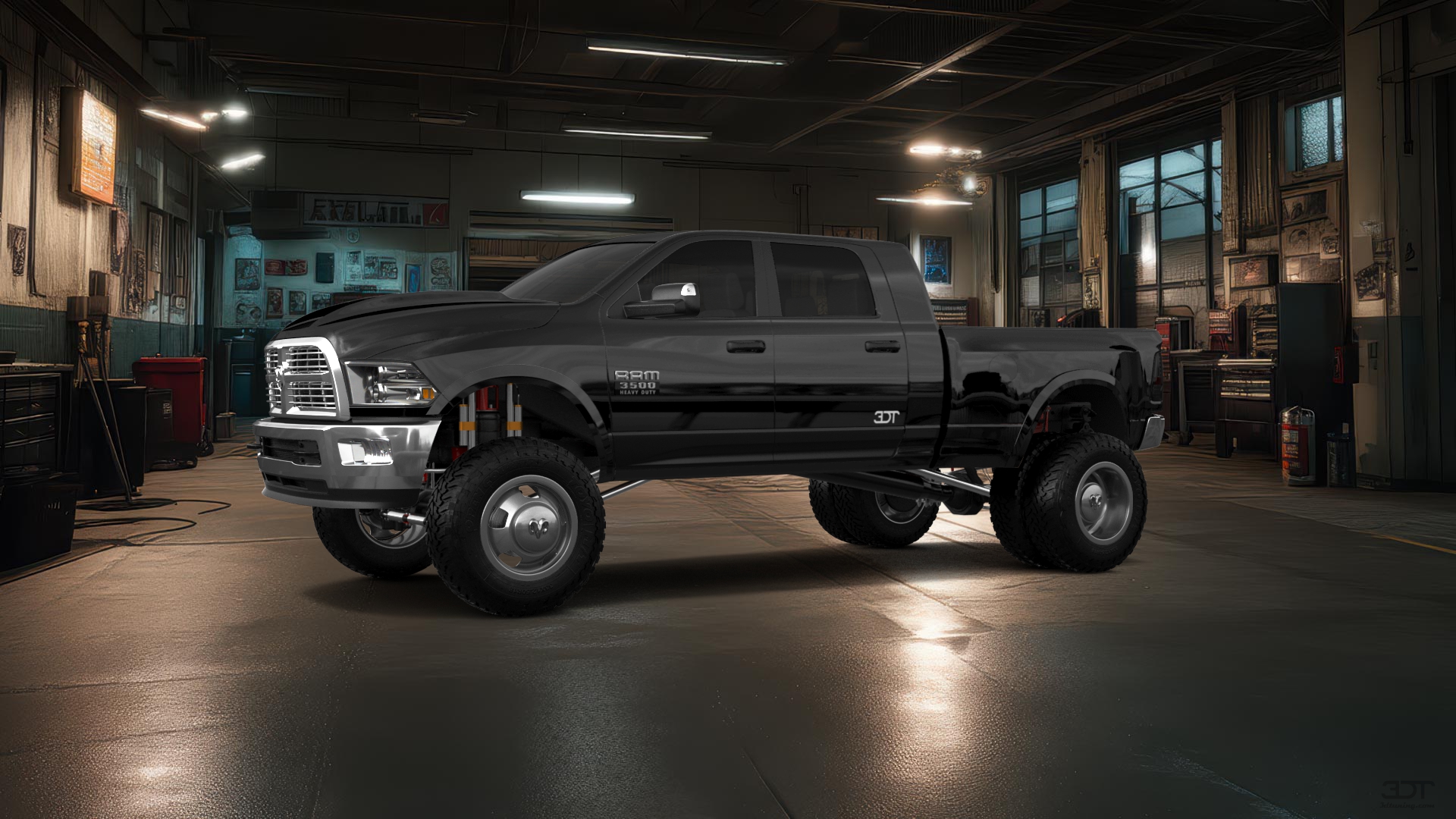 Dodge Ram 3500 4 Door Truck 2014 tuning