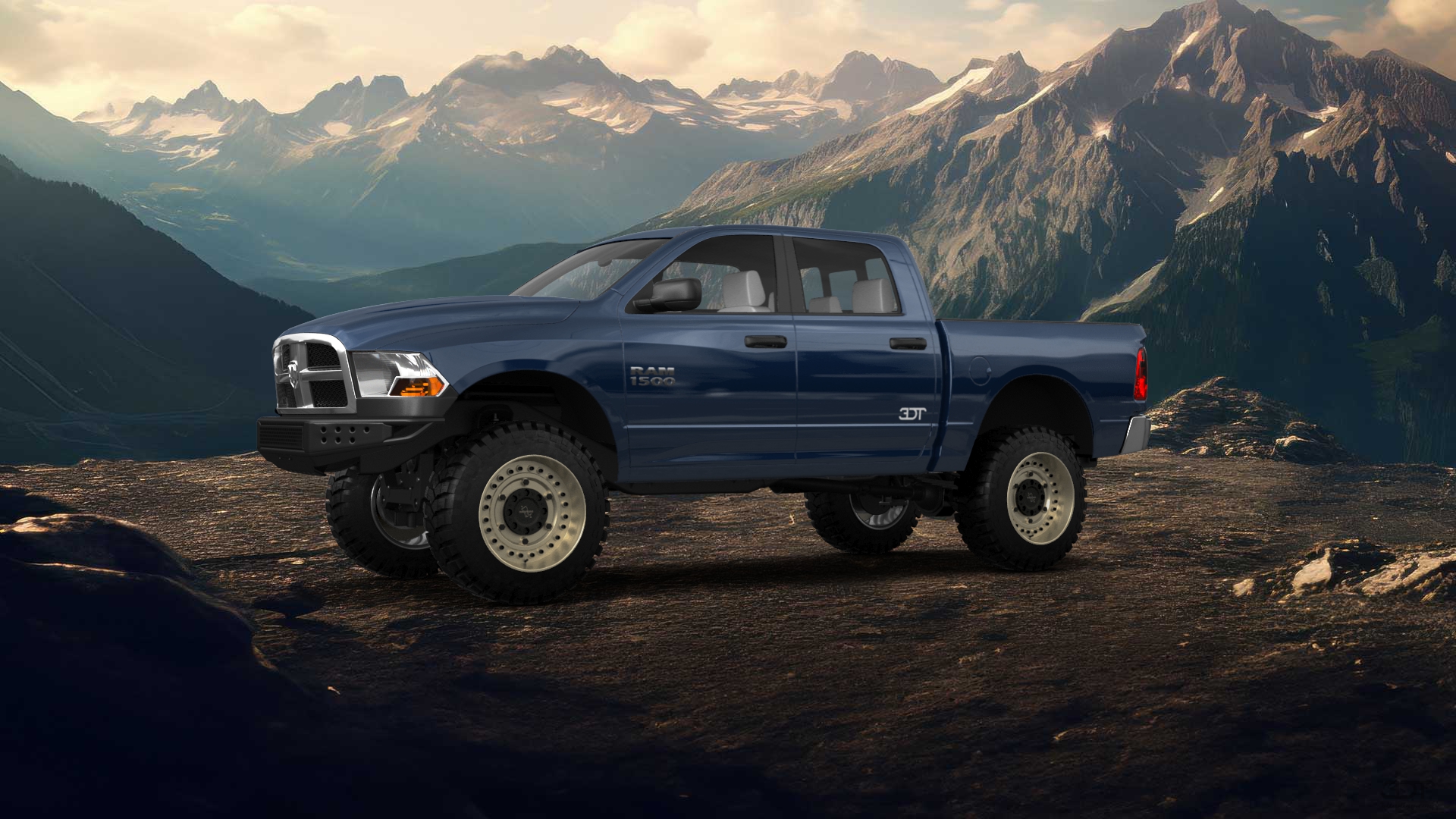 Dodge Ram 1500 5.7' box 4 Door pickup truck 2010