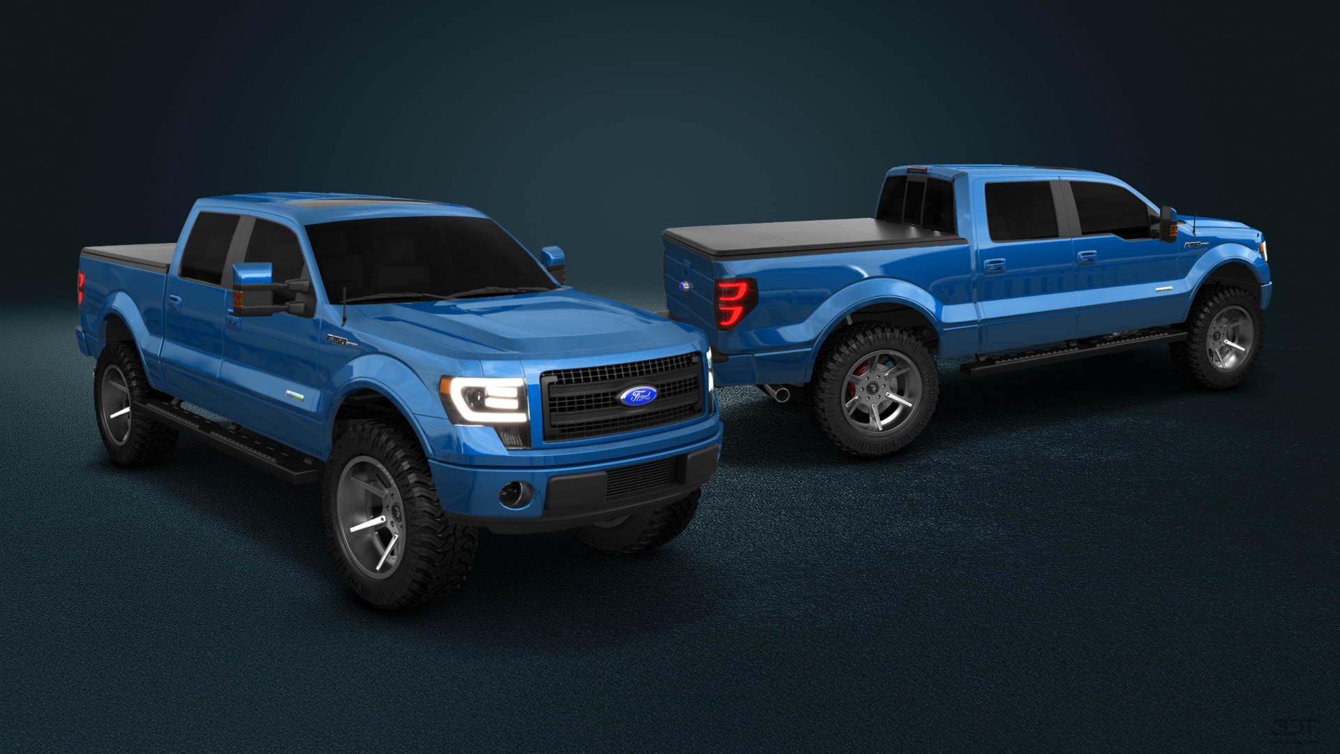 Ford F-150 Crew Cab 4 Door pickup truck 2013 tuning