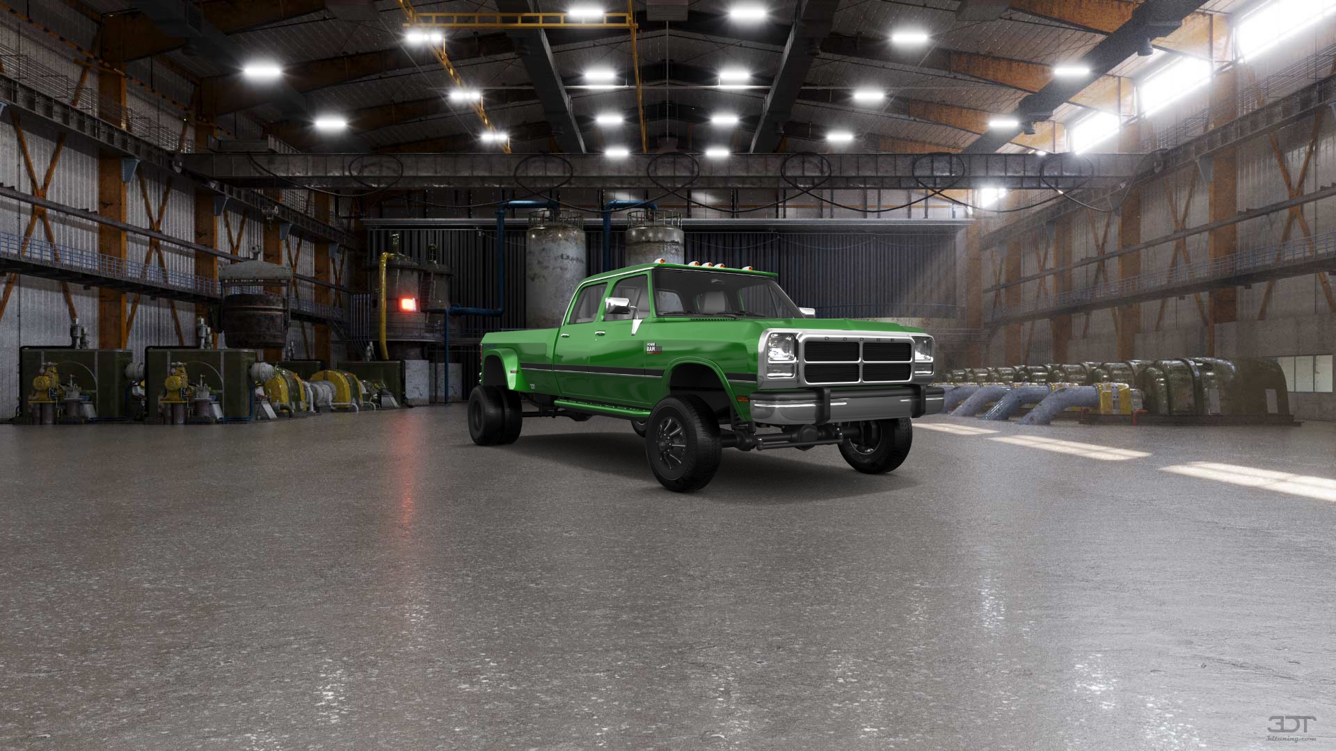 Dodge Ram 350 4 Door pickup truck 1991 tuning