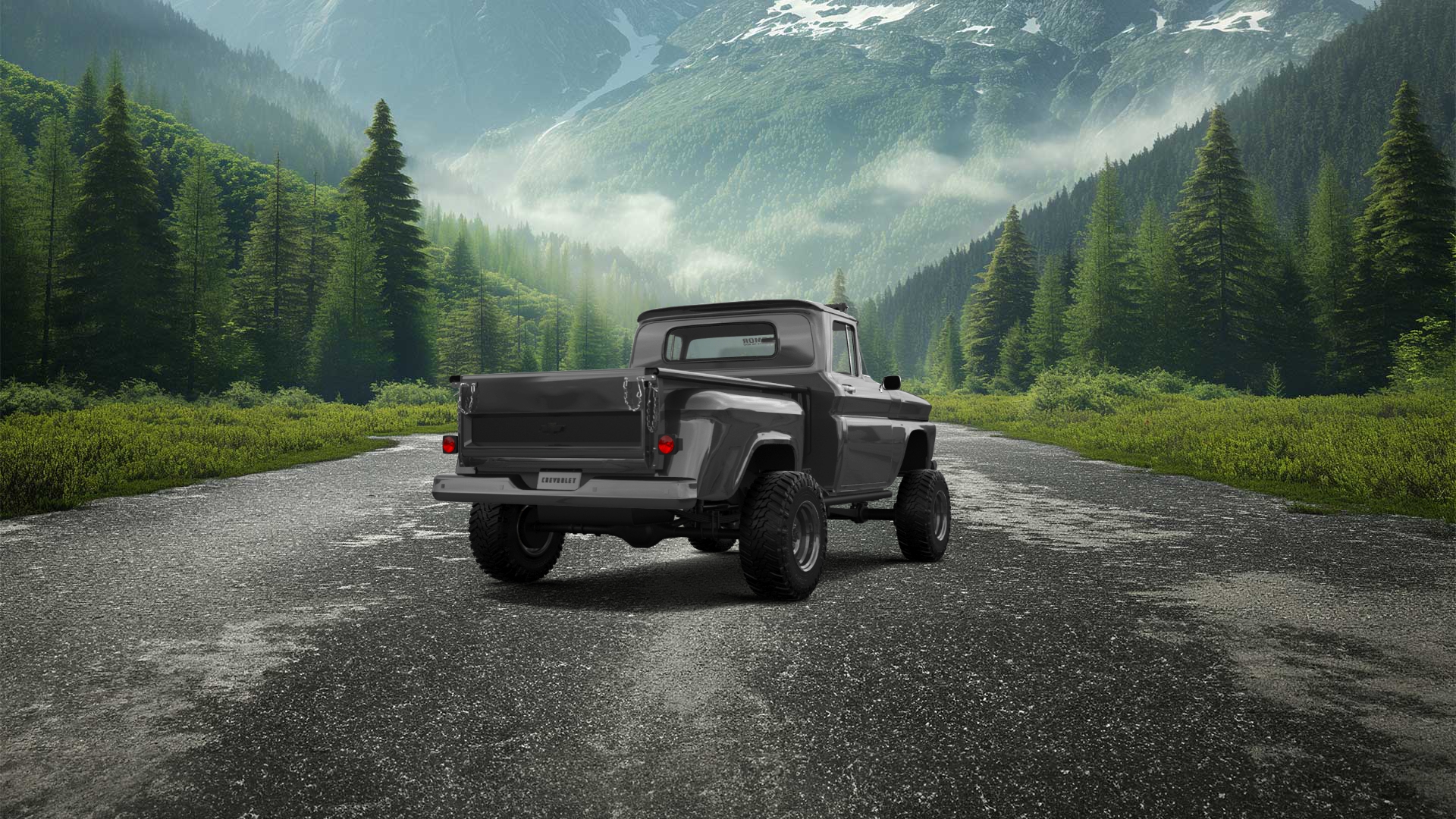 Chevrolet C-10 Stepside 2 Door pickup truck 1963