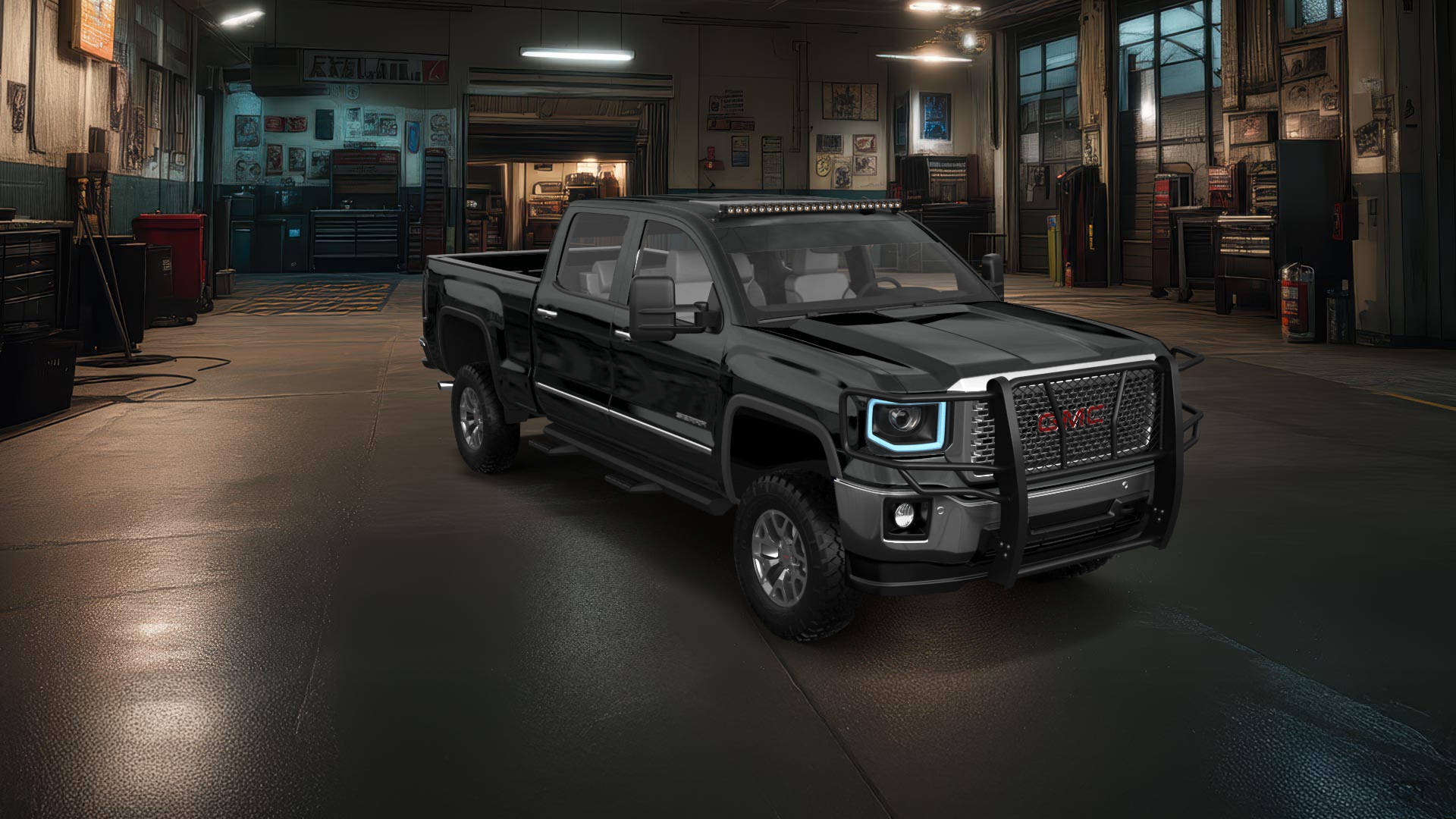 GMC Sierra 1500 Crew Cab 6.5ft box 4 Door Truck 2014 tuning