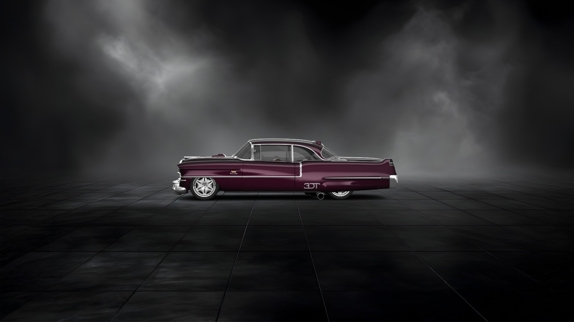 Cadillac De Ville Coupe 1956 tuning