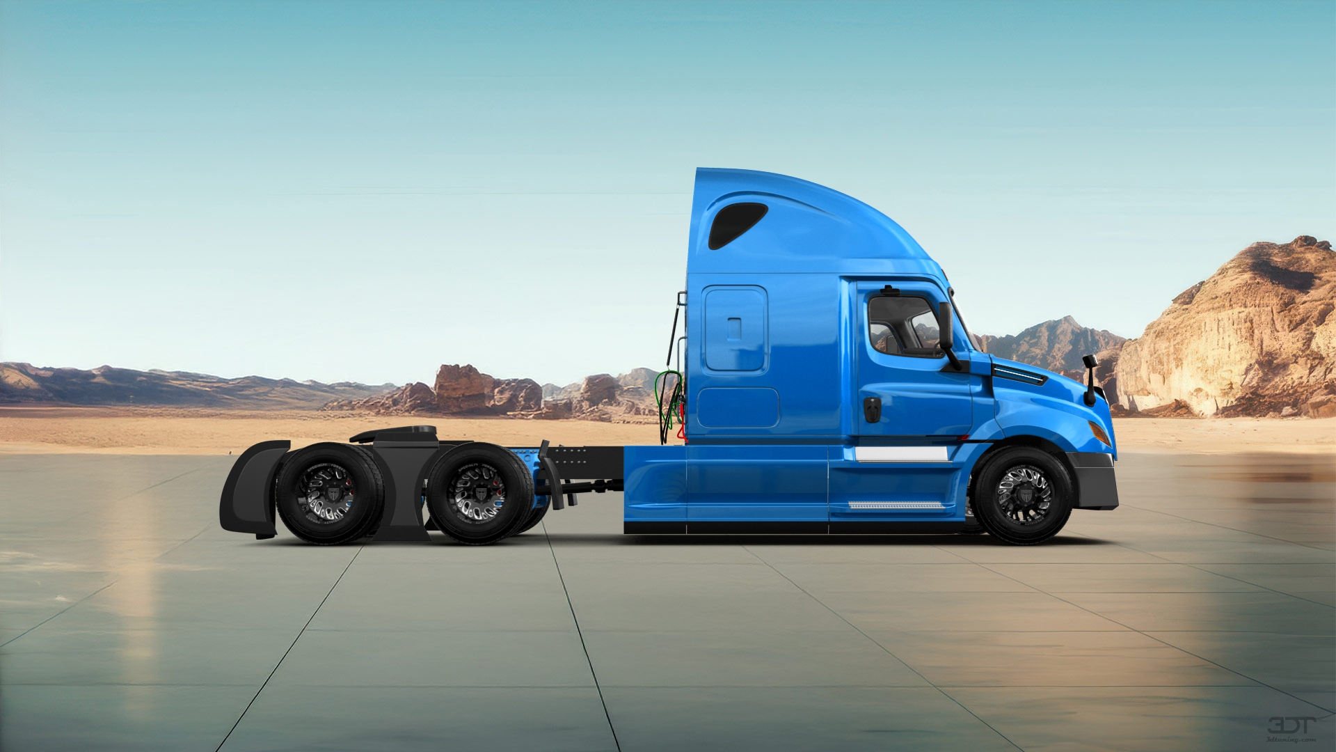 Freightliner Cascadia Sleeper Cab Truck 2018 tuning