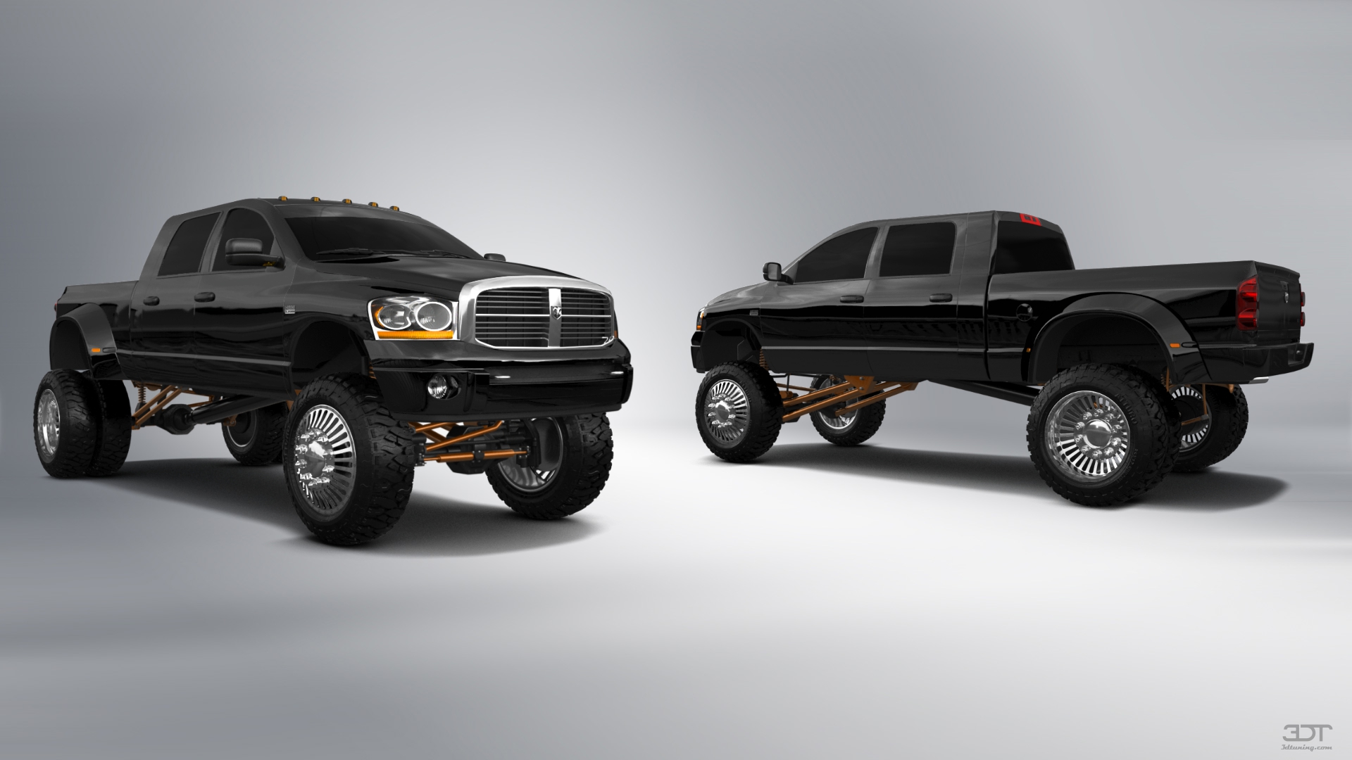 Dodge Ram 3500 Dually 4 Door pickup truck 2007 tuning