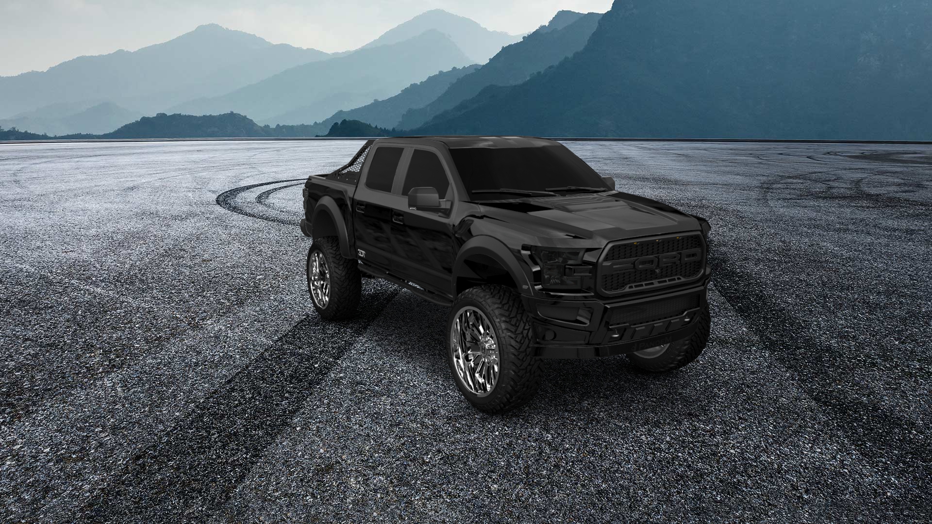 Ford F-150 Raptor 4 Door pickup truck 2017