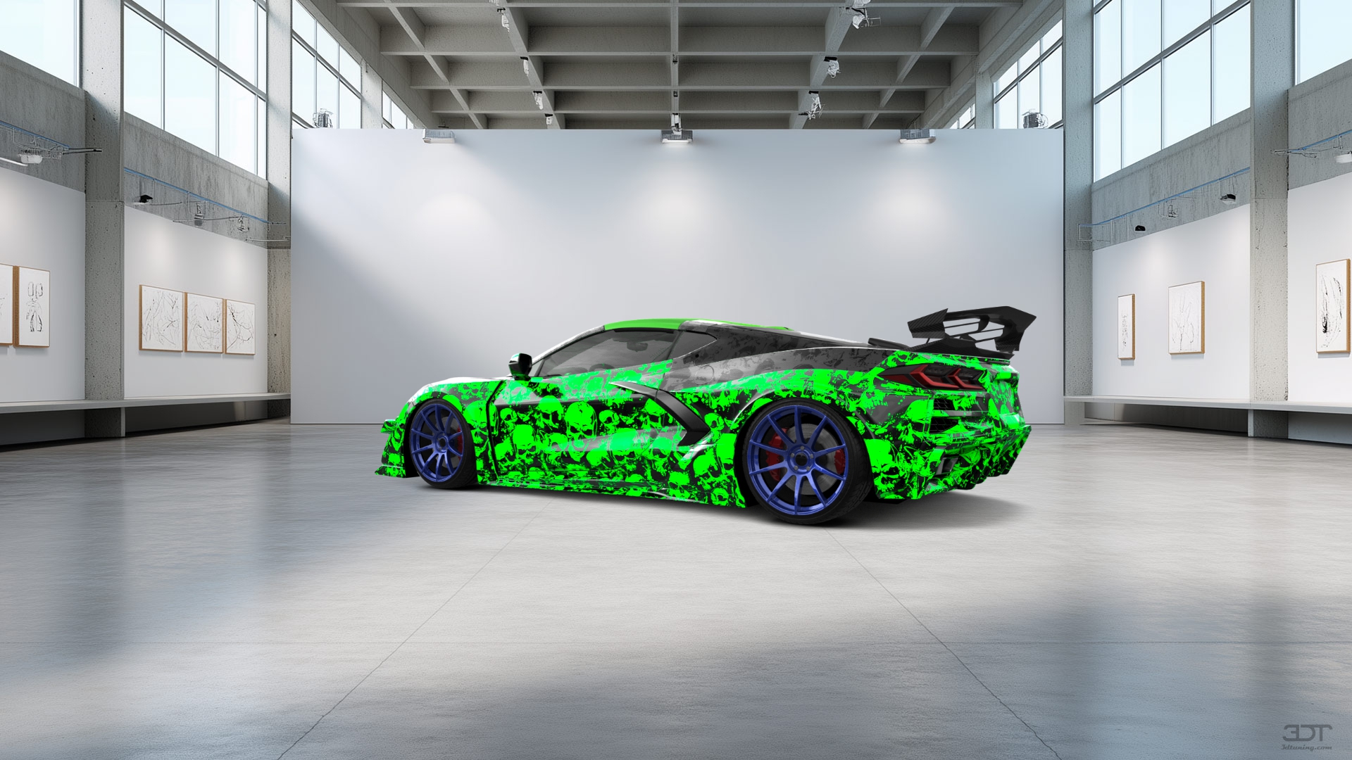 Chevrolet Corvette 2 door targa top 2020 tuning