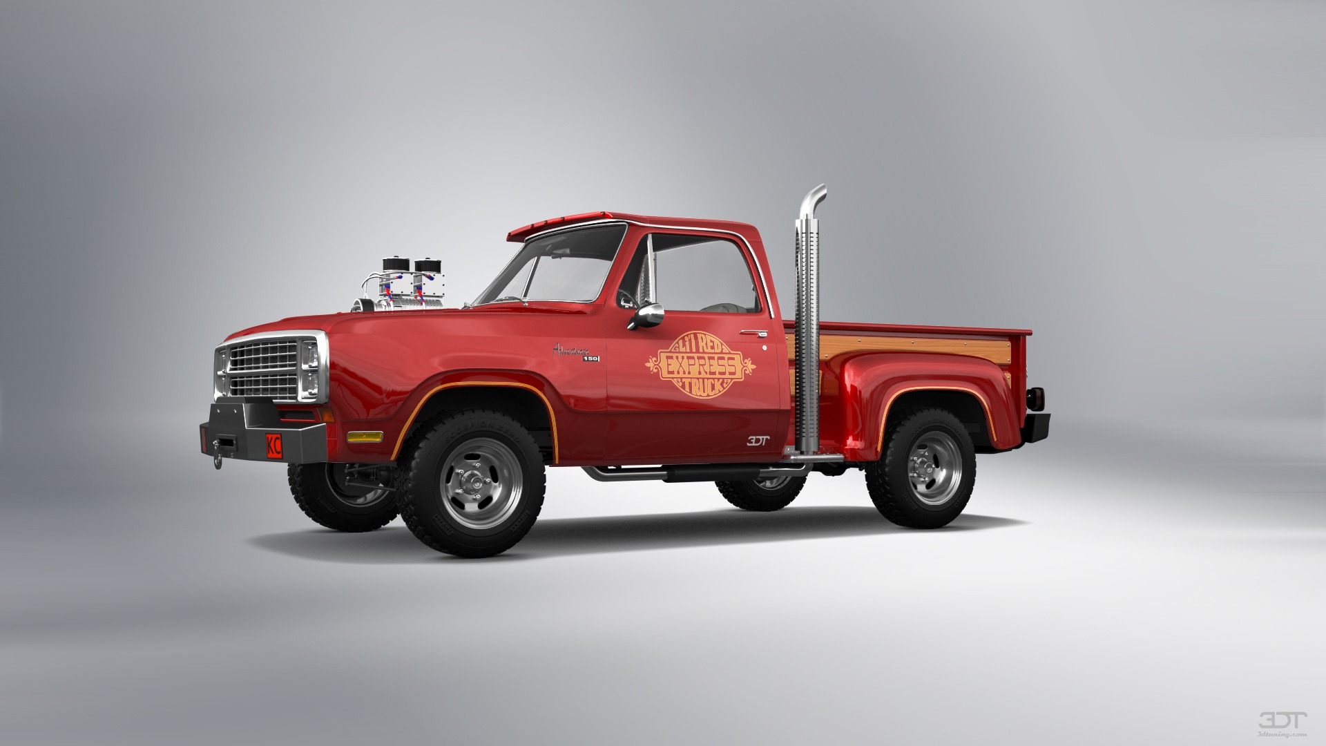 Dodge Lil Red Express 2 Door pickup truck 1979