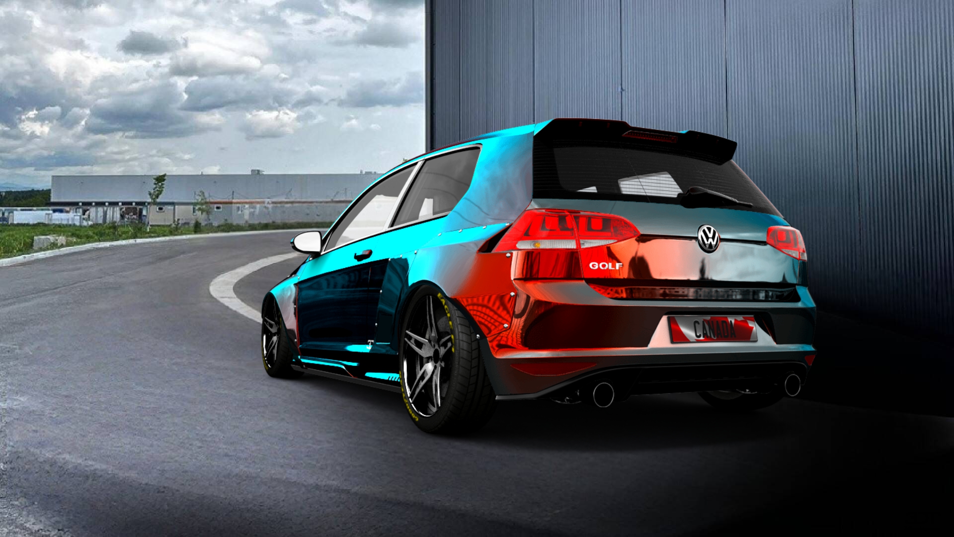 Volkswagen Golf 7 3 Door Hatchback 2013 tuning