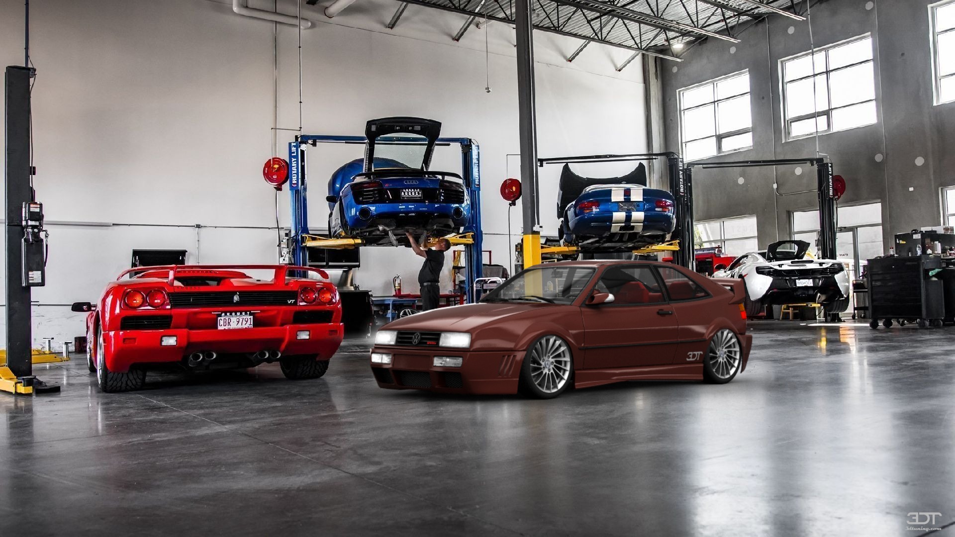 Volkswagen Corrado VR6 3 Door Hatchback 1995 tuning