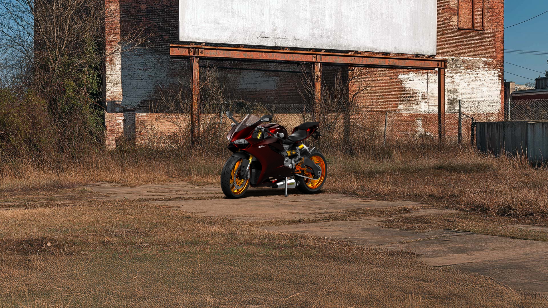 Ducati 899 Panigale Sport Bike 2015 tuning