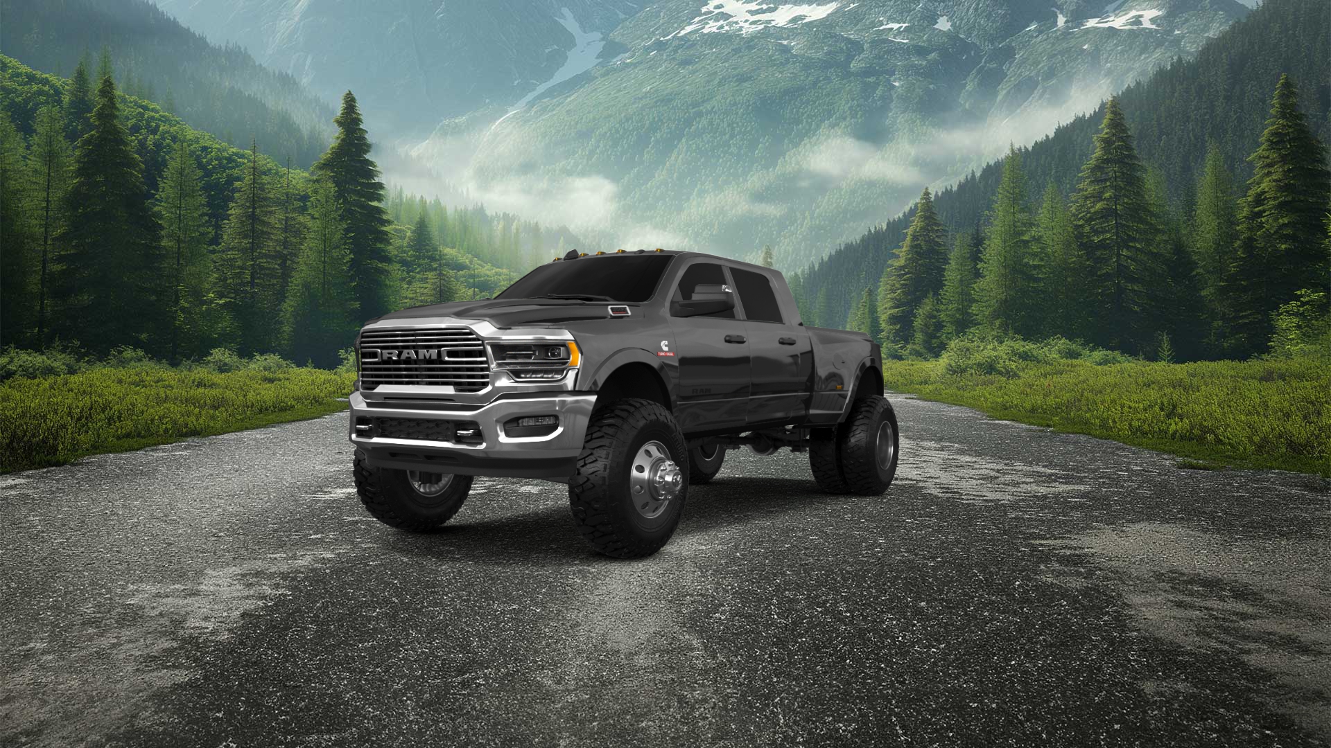 Dodge Ram 3500 4 Door pickup truck 2020