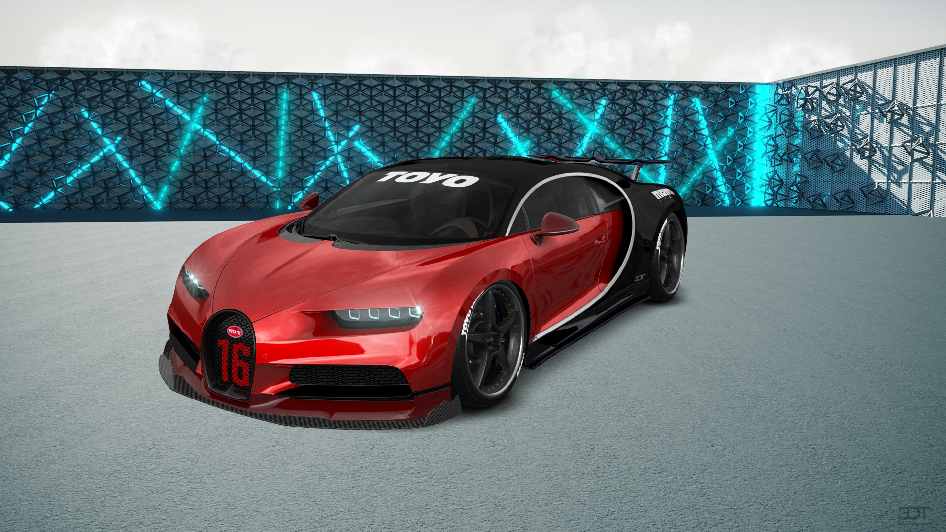 Bugatti Chiron 2 Door Coupe 2016