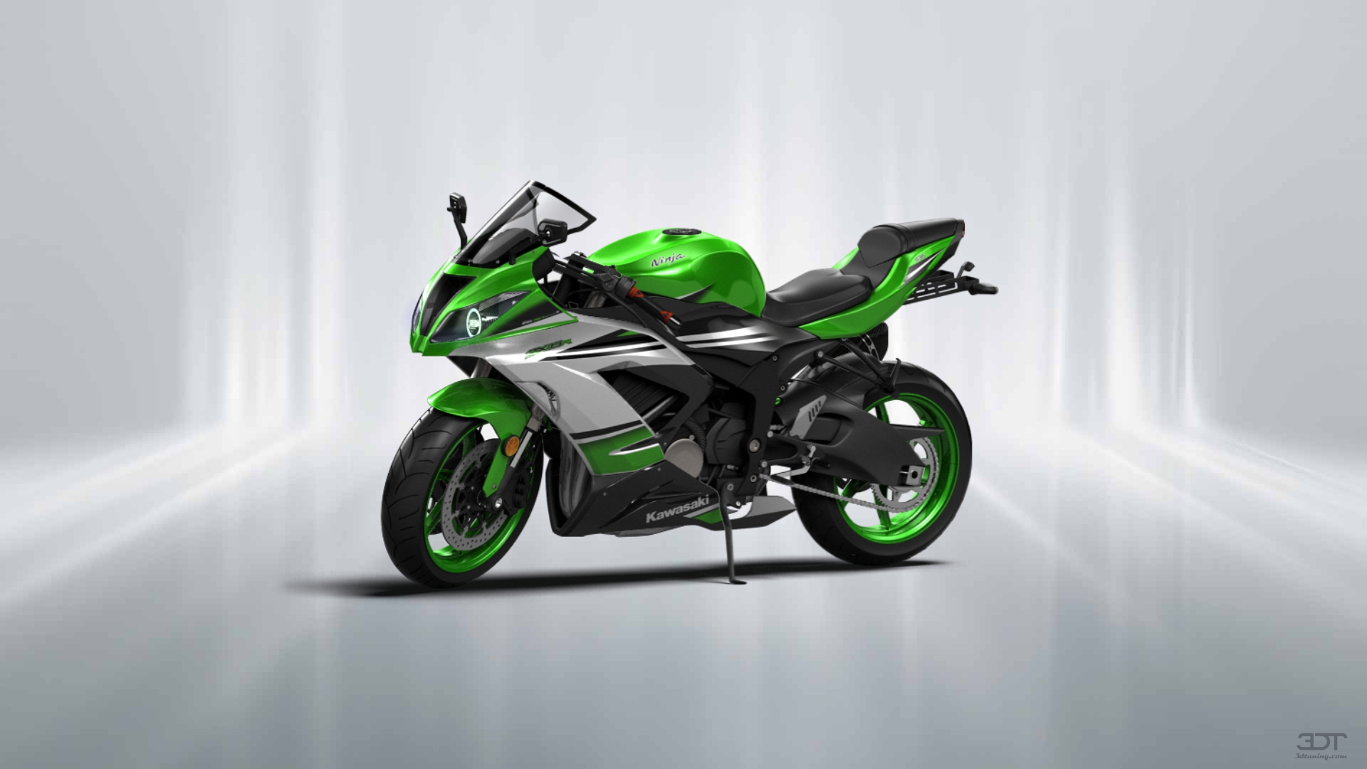 Kawasaki Ninja ZX 6R Sport Bike 2015 tuning