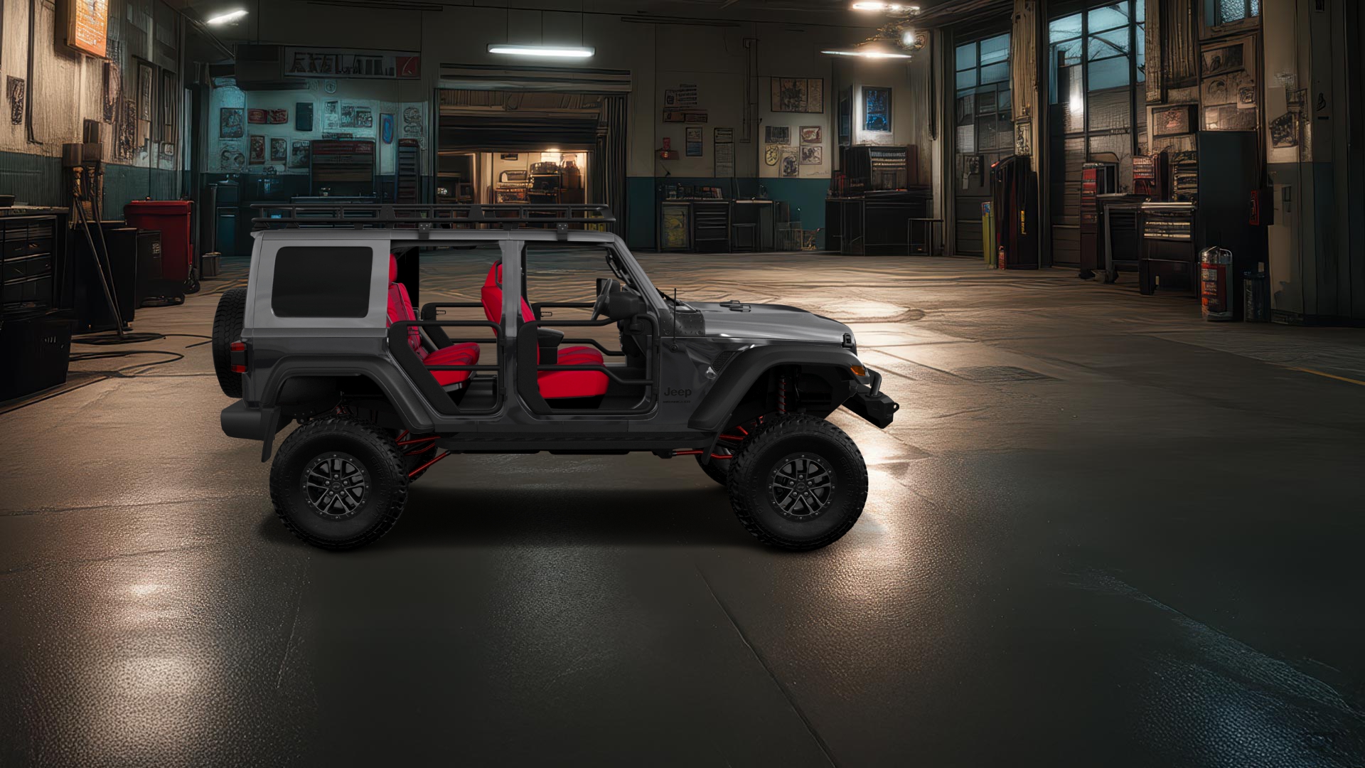 Jeep Wrangler JL 4 Door SUV 2024 tuning