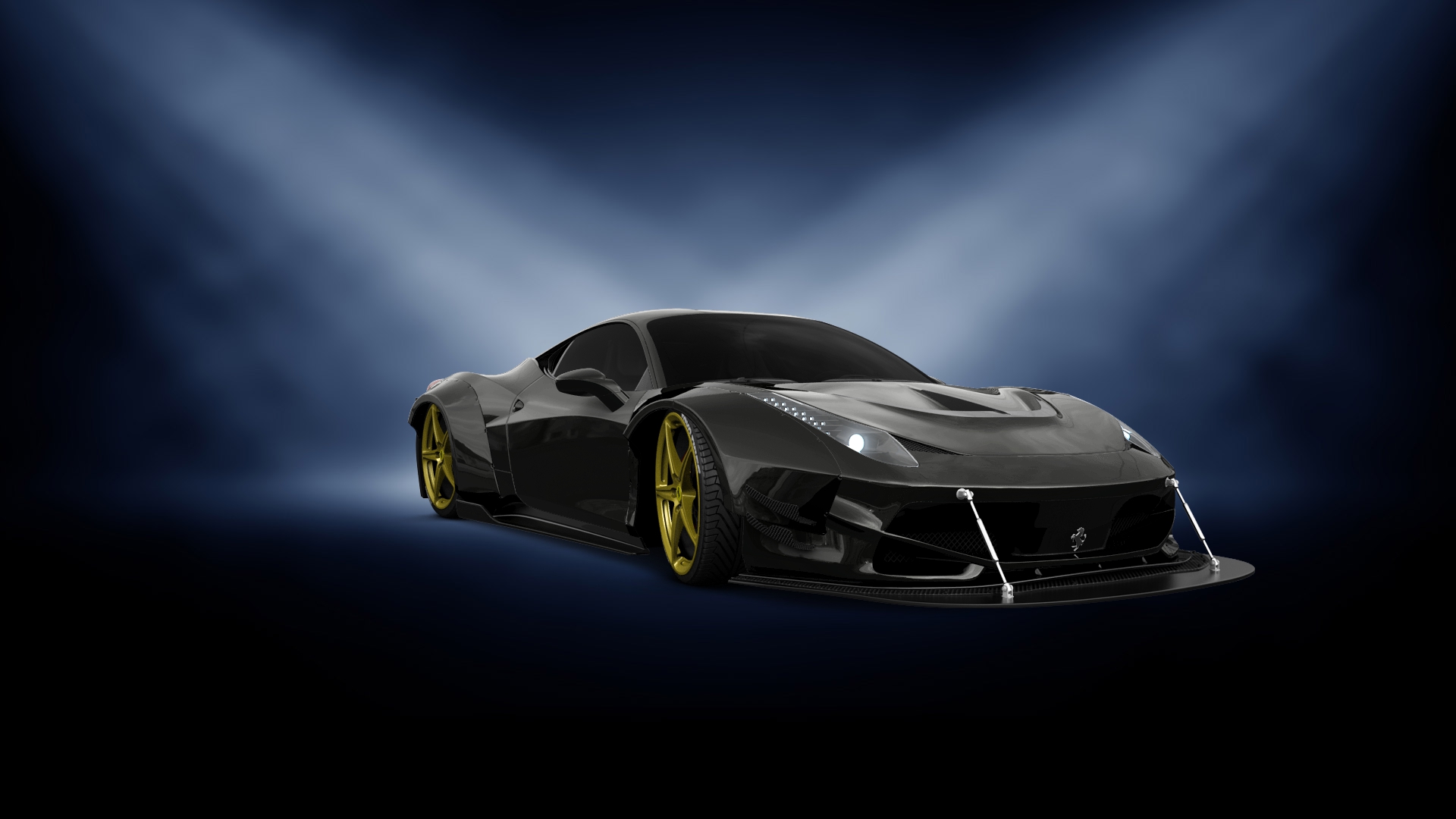 Ferrari 458 Italia 2 door spider 2010 tuning