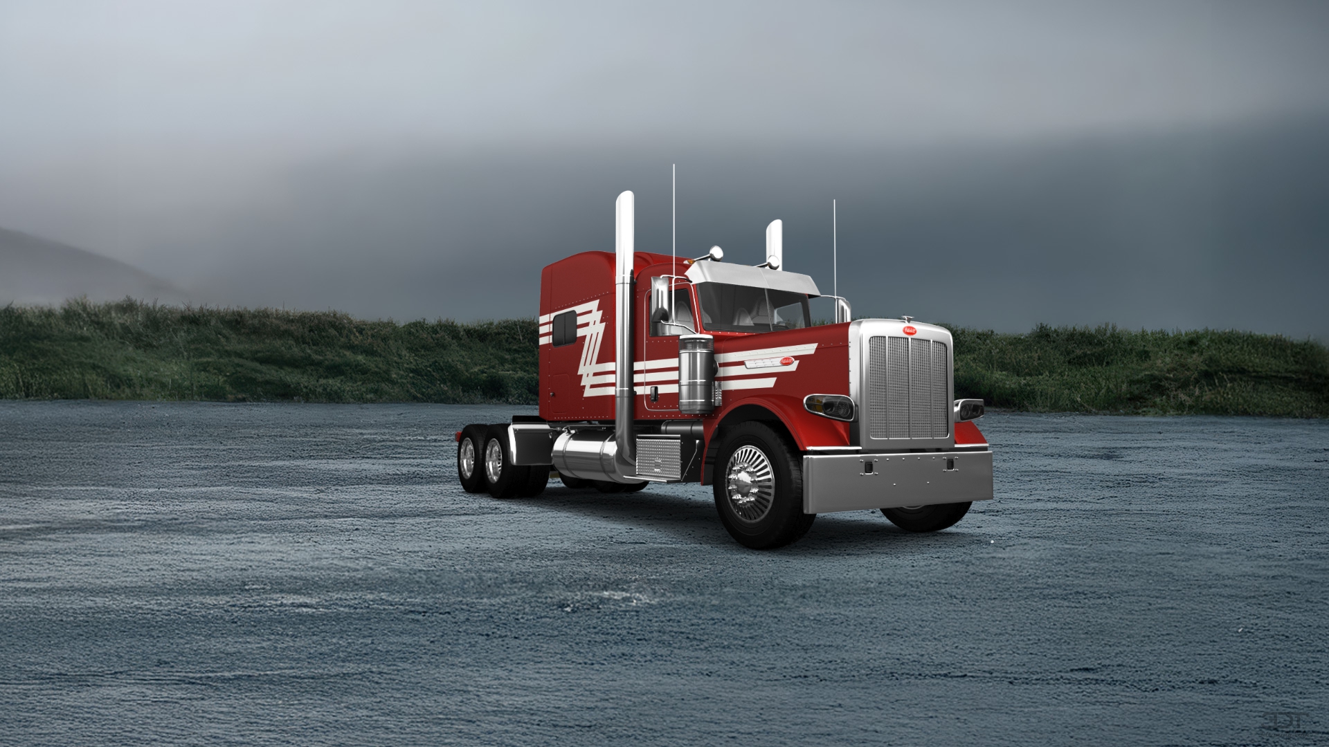Peterbilt 389 Sleeper Cab Truck 2016 tuning