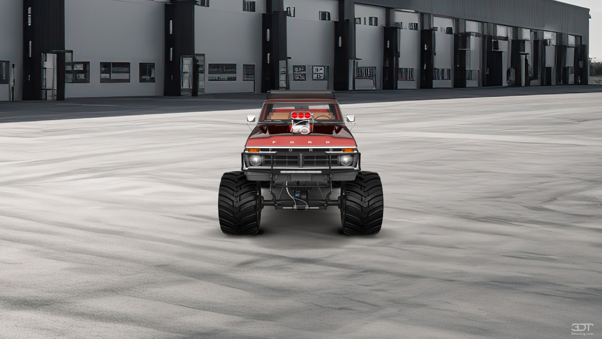 Ford F-350 Dually 4 Door pickup truck 1973 tuning