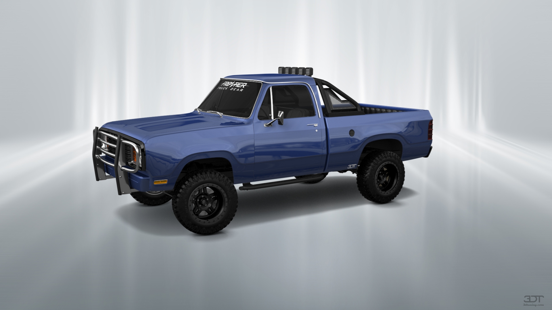 Dodge Power Wagon W200 2 Door pickup truck 1977 tuning