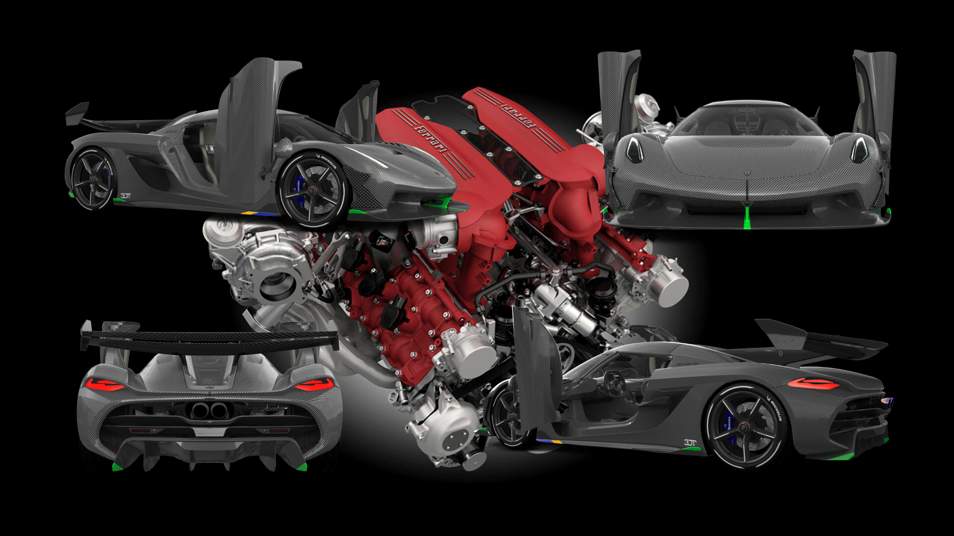 Koenigsegg Jesko 2 door targa top 2020 Images