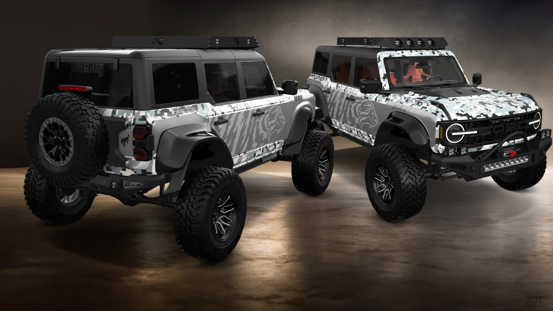 Ford Bronco Raptor 4 Door pickup truck 2022