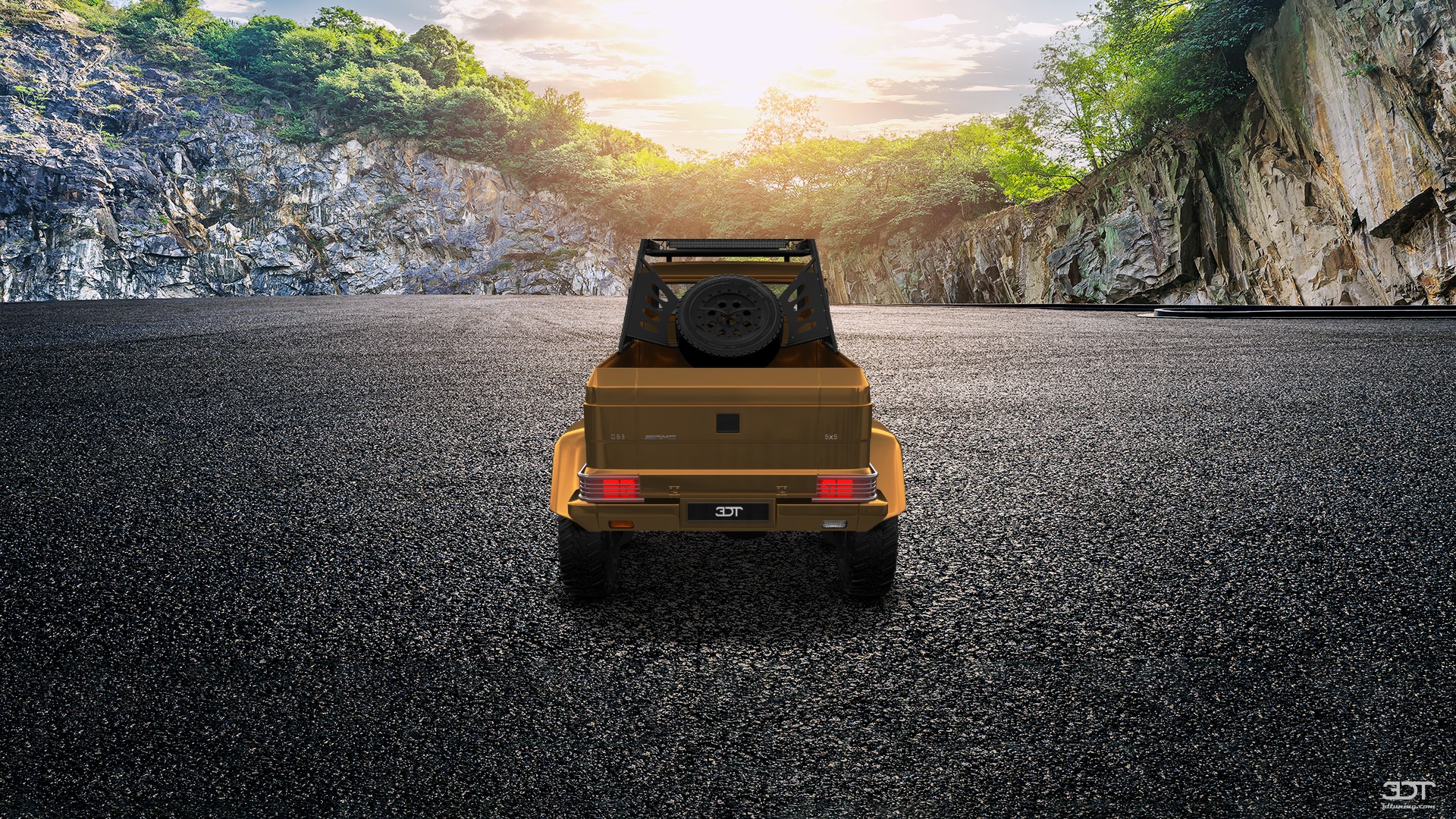 Mercedes G 63 AMG 6x6 4 Door pickup truck 2013