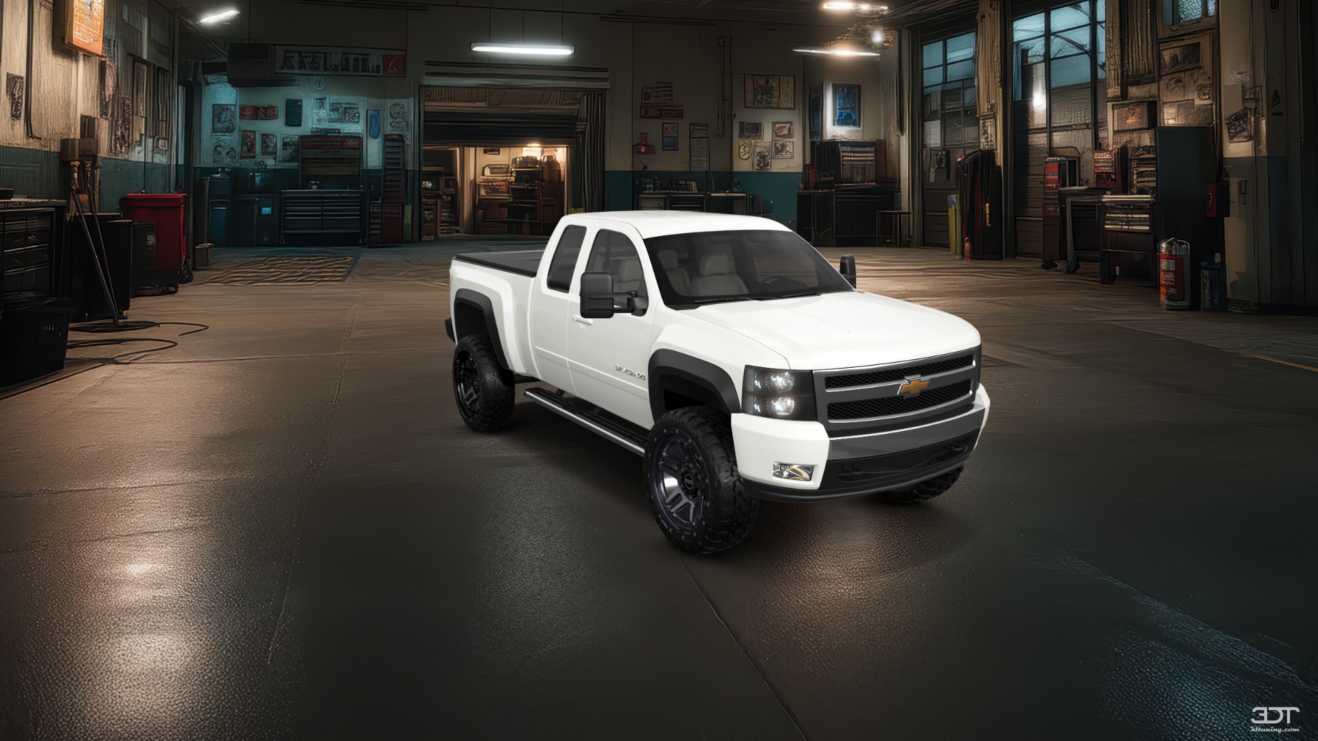 Chevrolet Silverado 1500 6.6 ft box Pickup Truck 2008 tuning