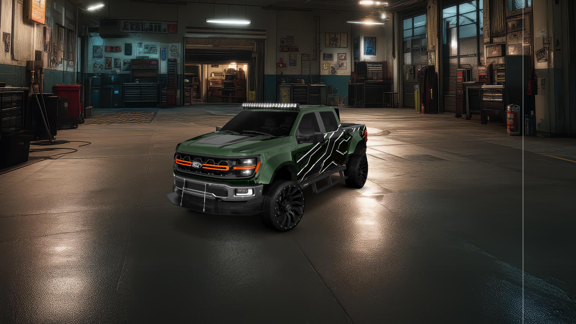 Ford F-150 SuperCrew 4 Door pickup truck 2024 tuning