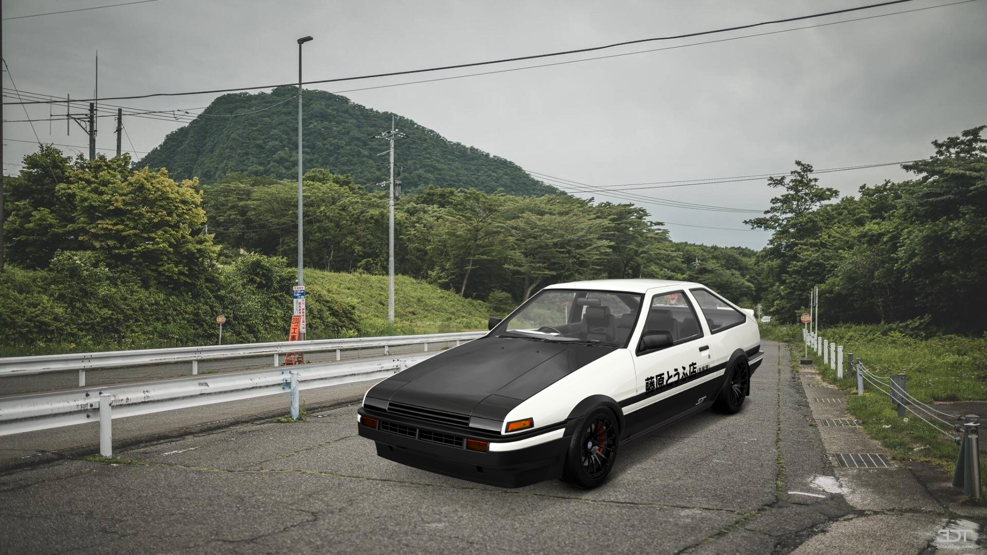 Toyota AE86 3 Door Hatchback 1985 tuning