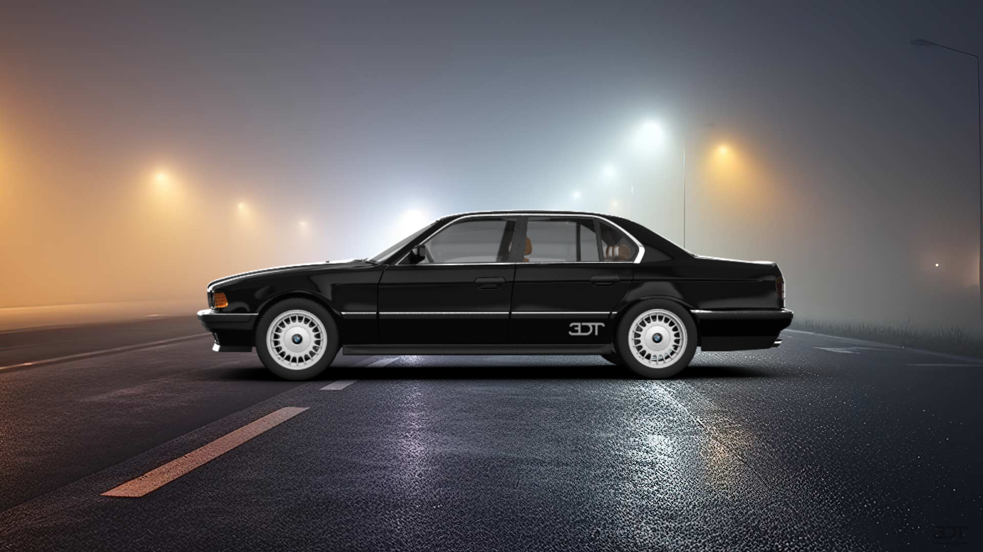 BMW 7 Series Sedan 1986