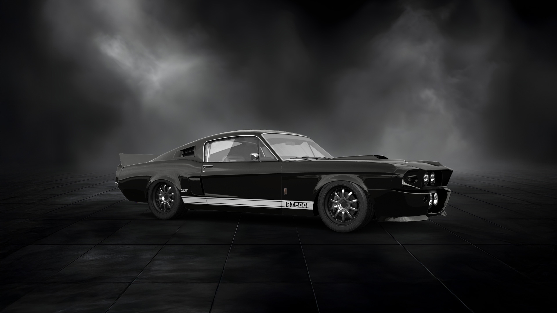 Mustang GT500 2 Door Coupe 1968 tuning