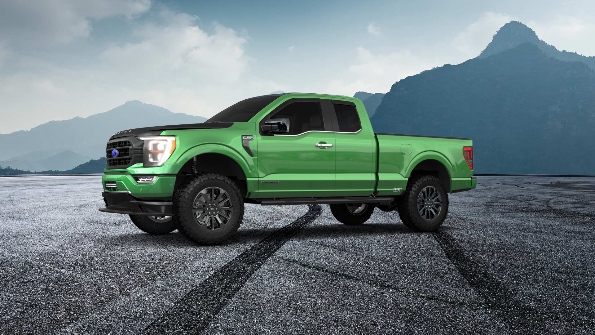 Ford F-150 Double Cab Pickup Truck 2021