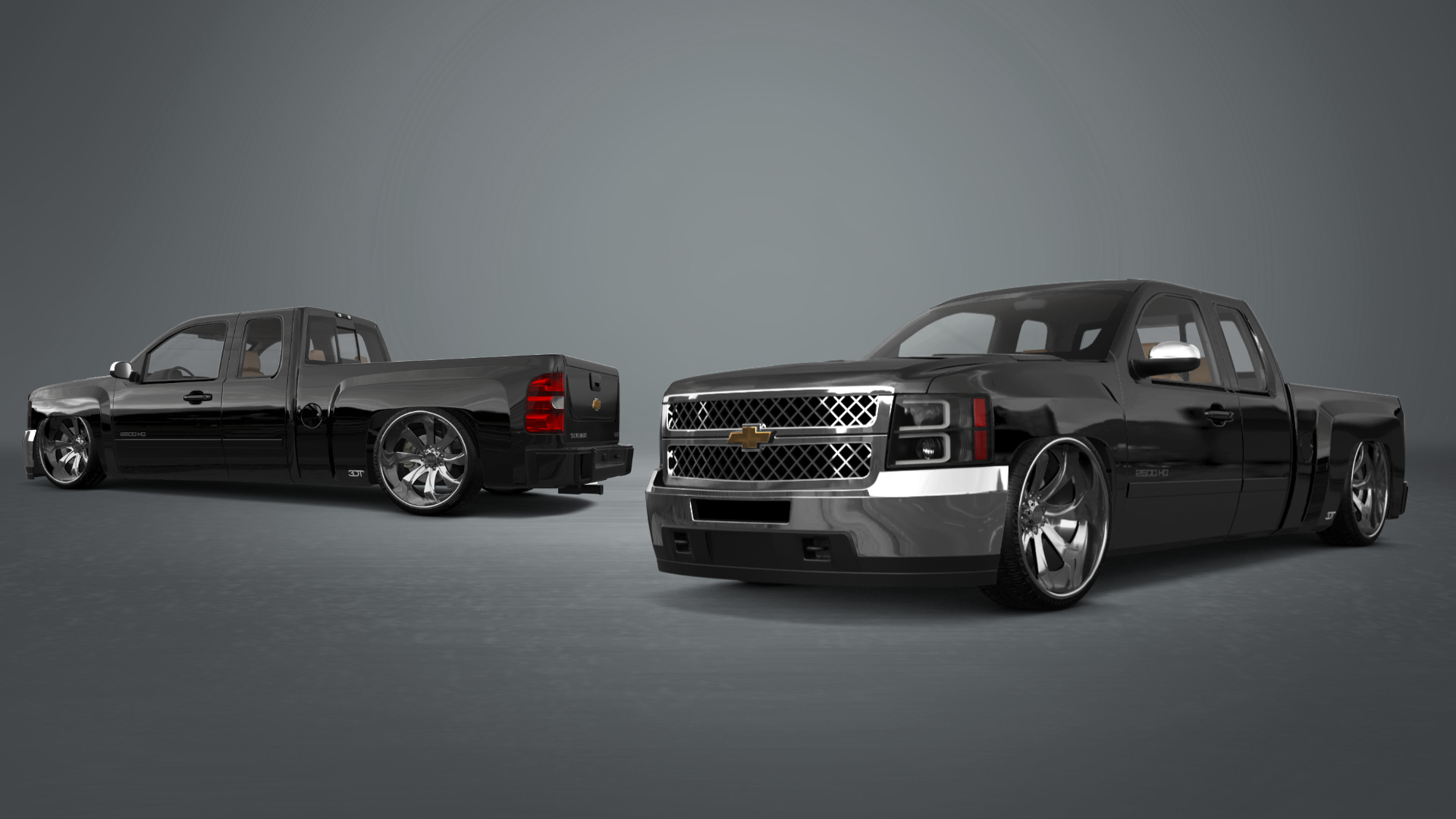 Chevrolet Silverado 2500 HD Extended Cab Pickup Truck 2007