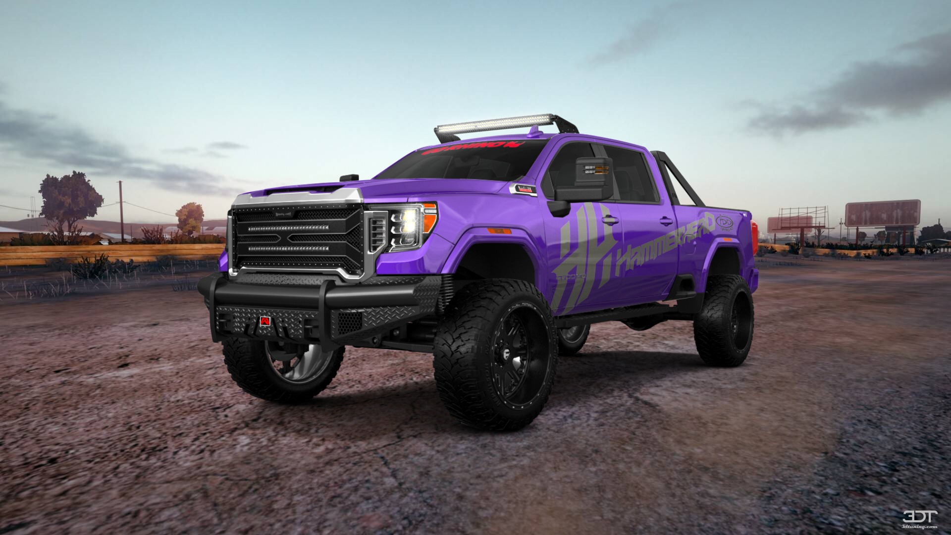 GMC Sierra 2500 HD 4 Door pickup truck 2020 tuning