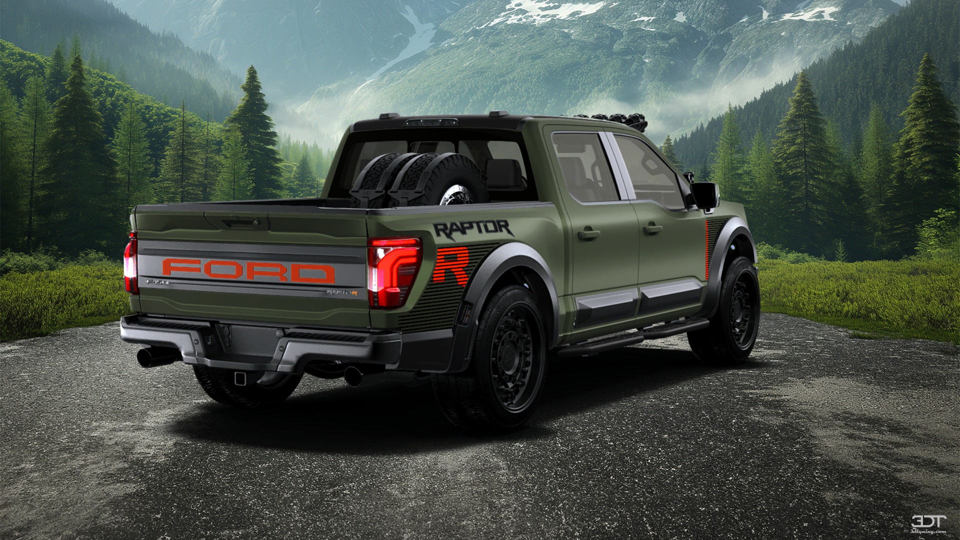 Ford F-150 Raptor 4 Door pickup truck 2024 Images