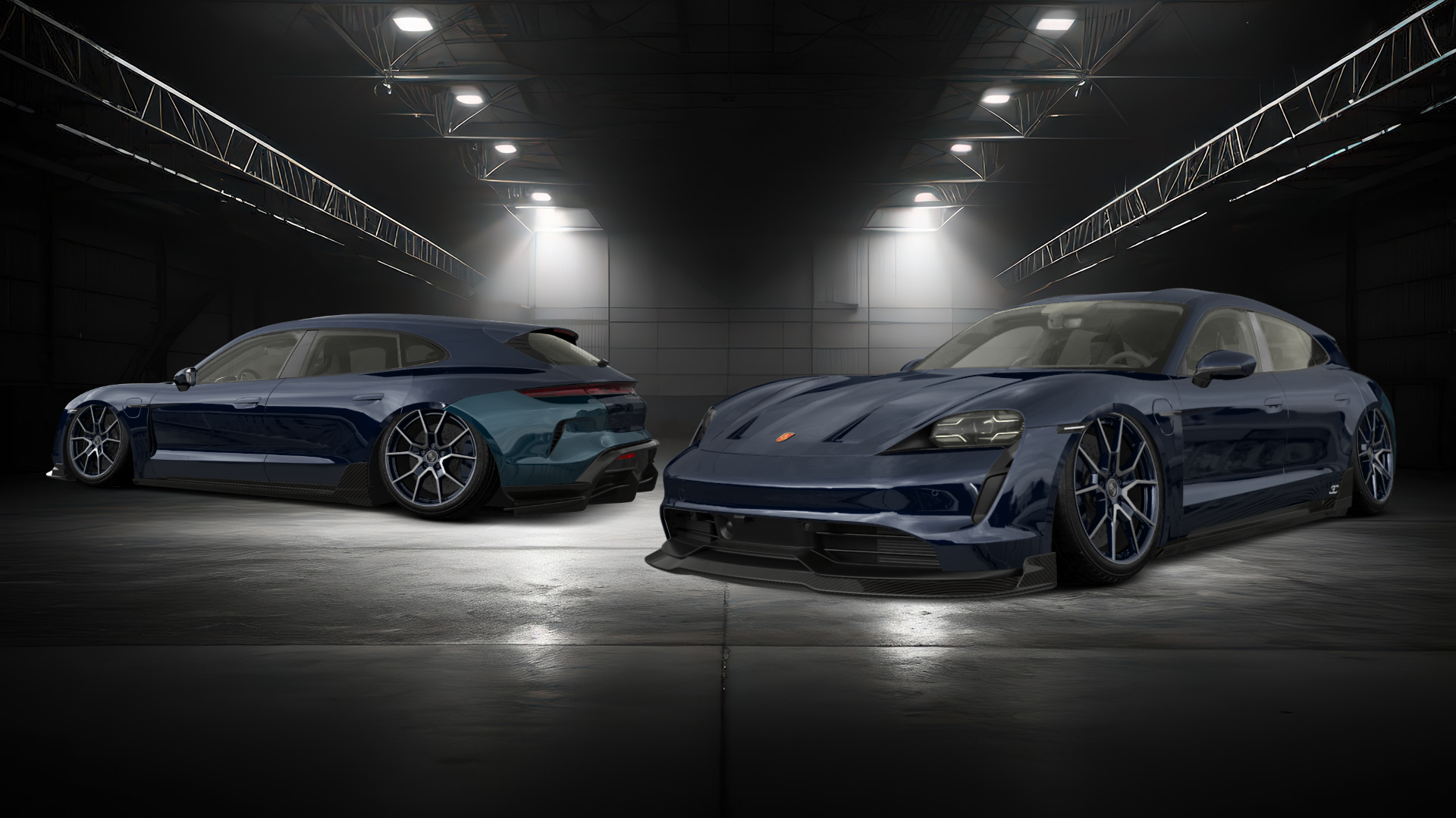 Porsche Taycan Sport Turismo Shooting Brake 2019 tuning