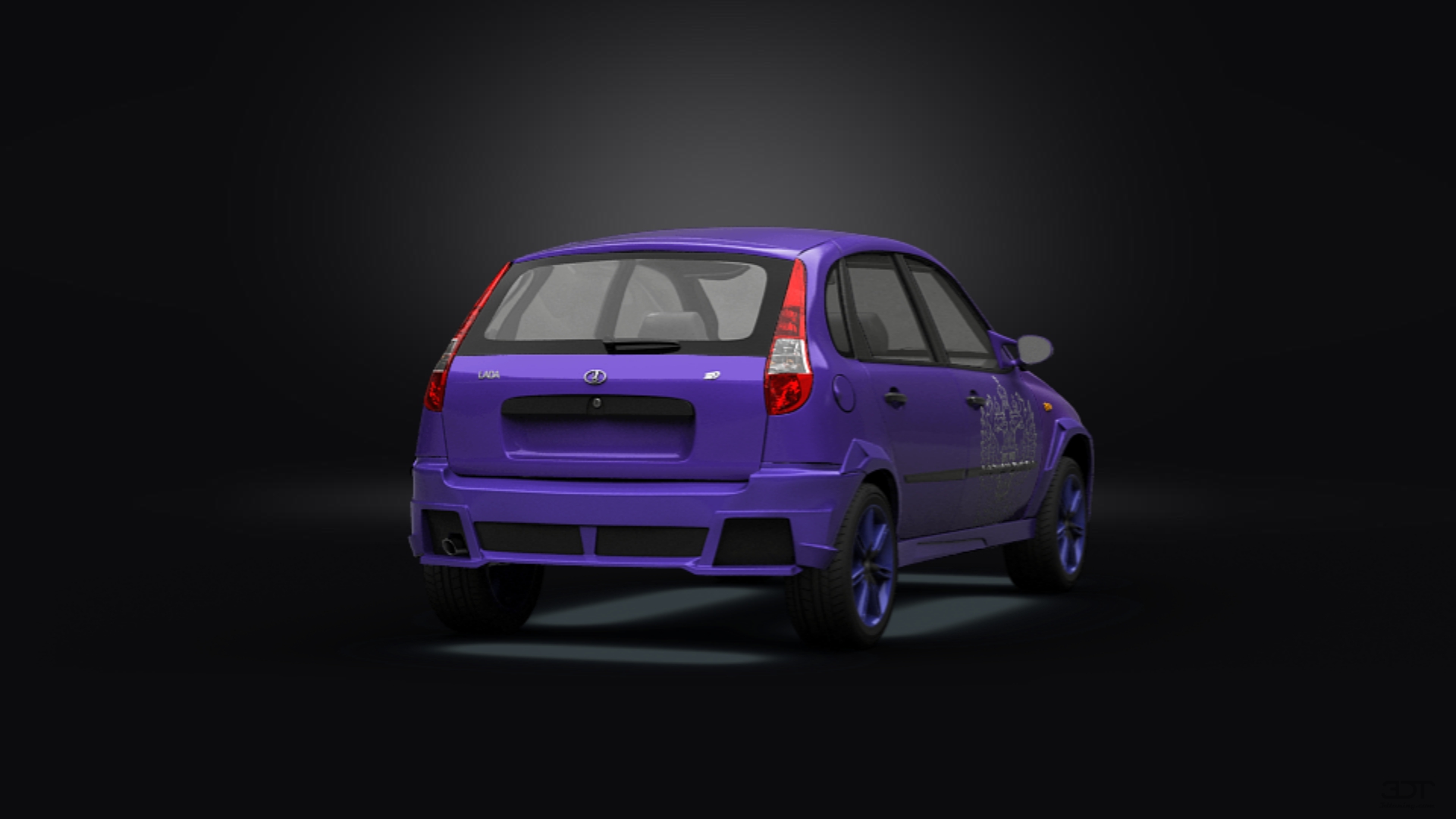 Lada Kalina 1119 5 Door Hatchback 2010 tuning