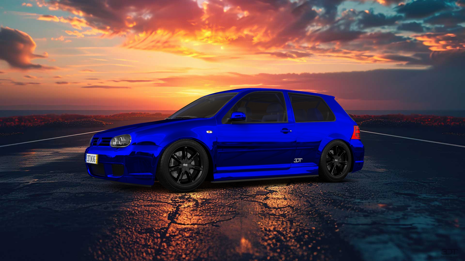 Volkswagen Golf 4 (mk4) 3 Door Hatchback 1997 tuning