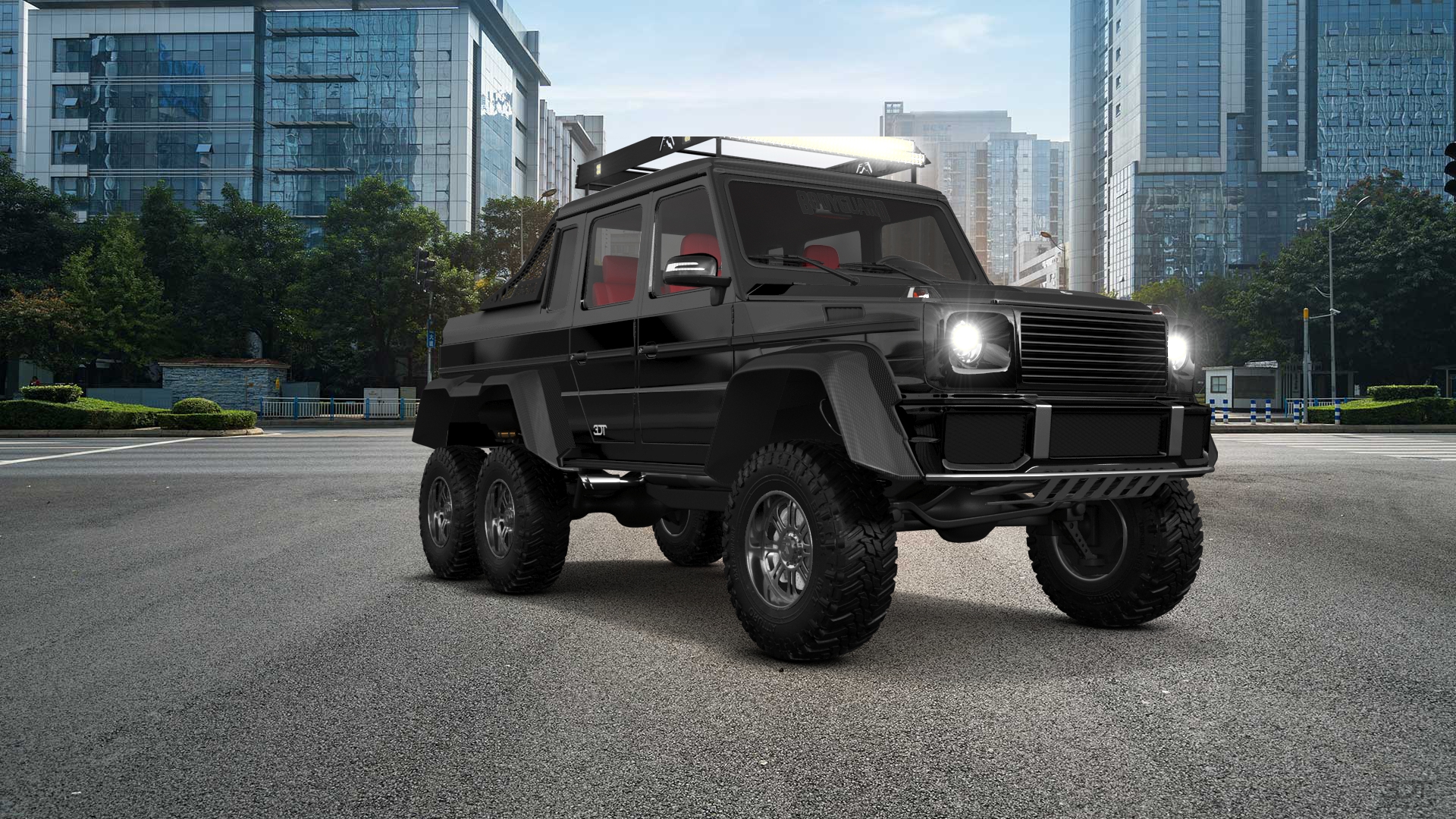 Mercedes G 63 AMG 6x6 4 Door pickup truck 2013