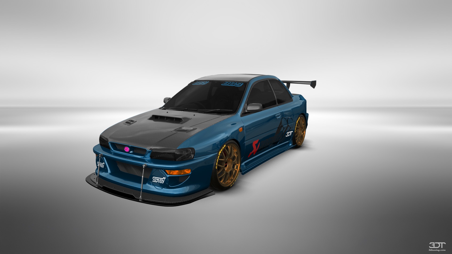 Subaru Impreza WRX STI 22B 2 Door Coupe 2000 tuning
