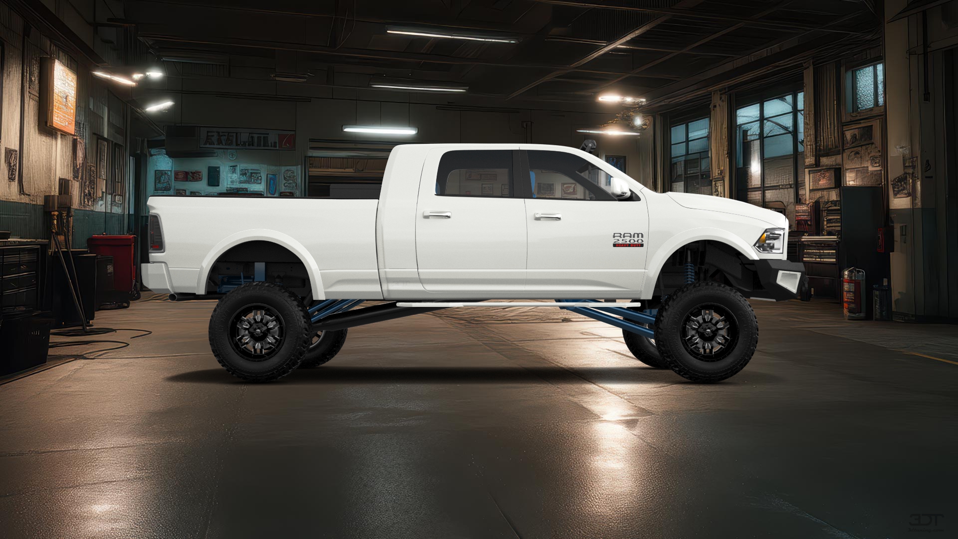 Dodge Ram 2500 Mega Cab 6.4 ft box 4 Door pickup truck 2010 Images
