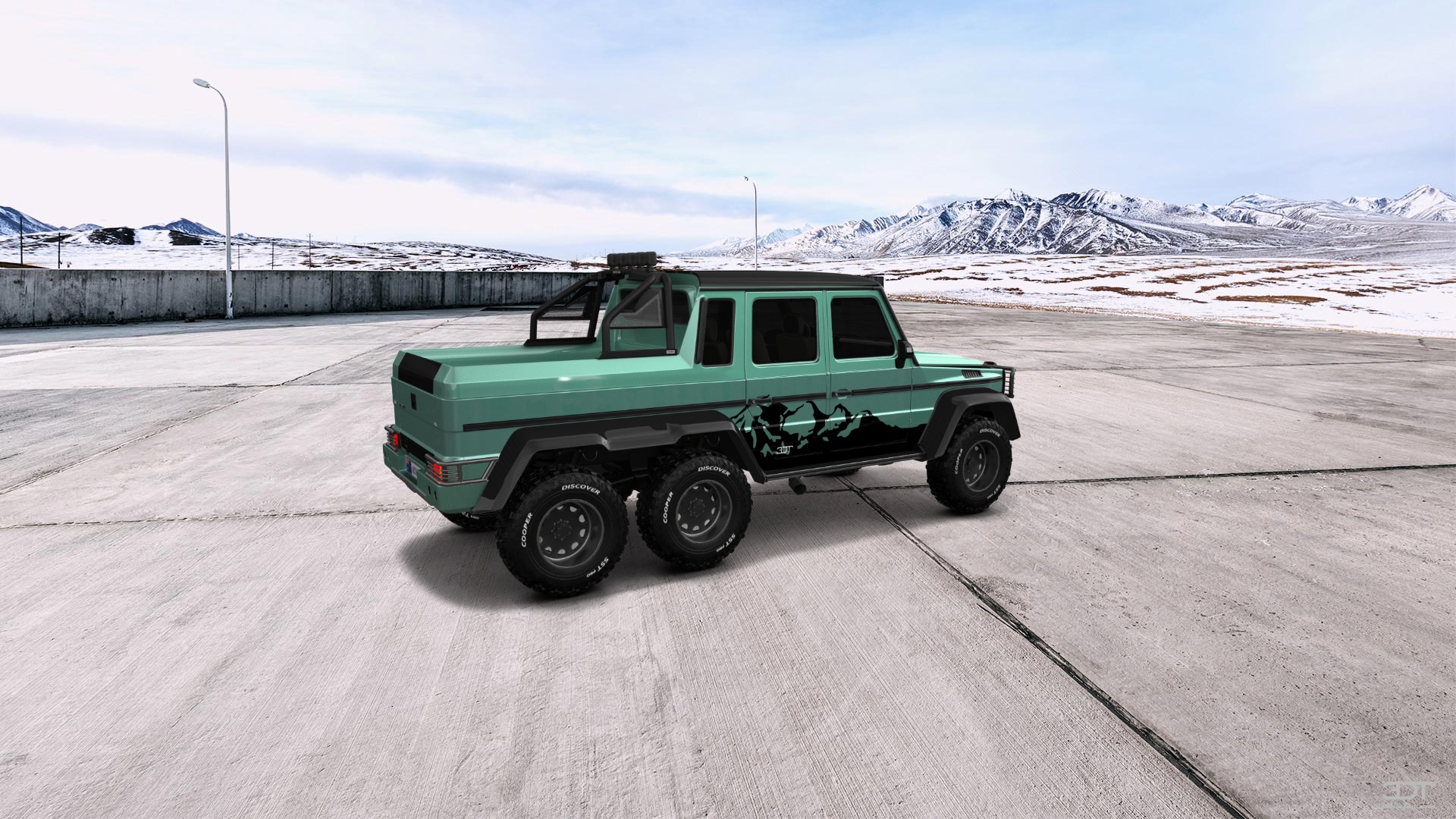 Mercedes G 63 AMG 6x6 4 Door pickup truck 2013